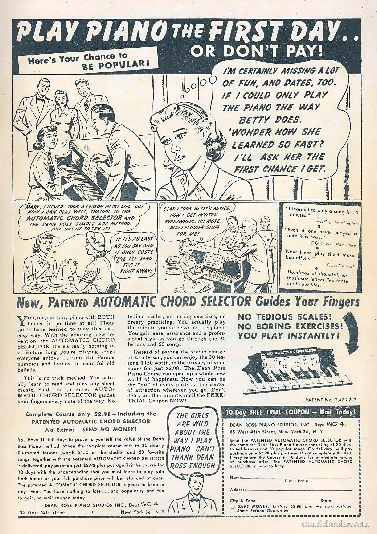 Real Adventure Comics #1 (1955) — page 35 of 36