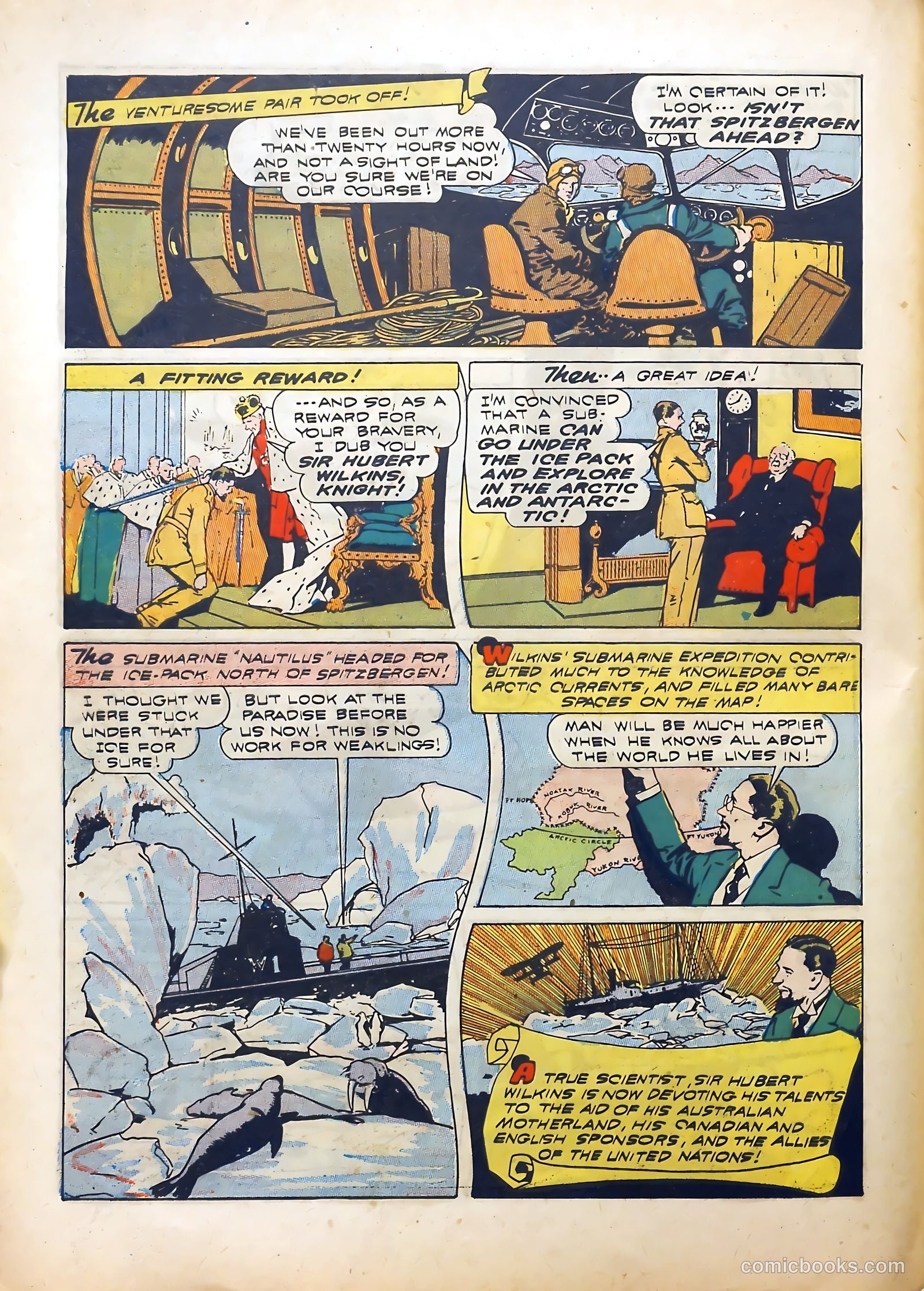 Real Adventure Comics #10 (1943) — page 54 of 68