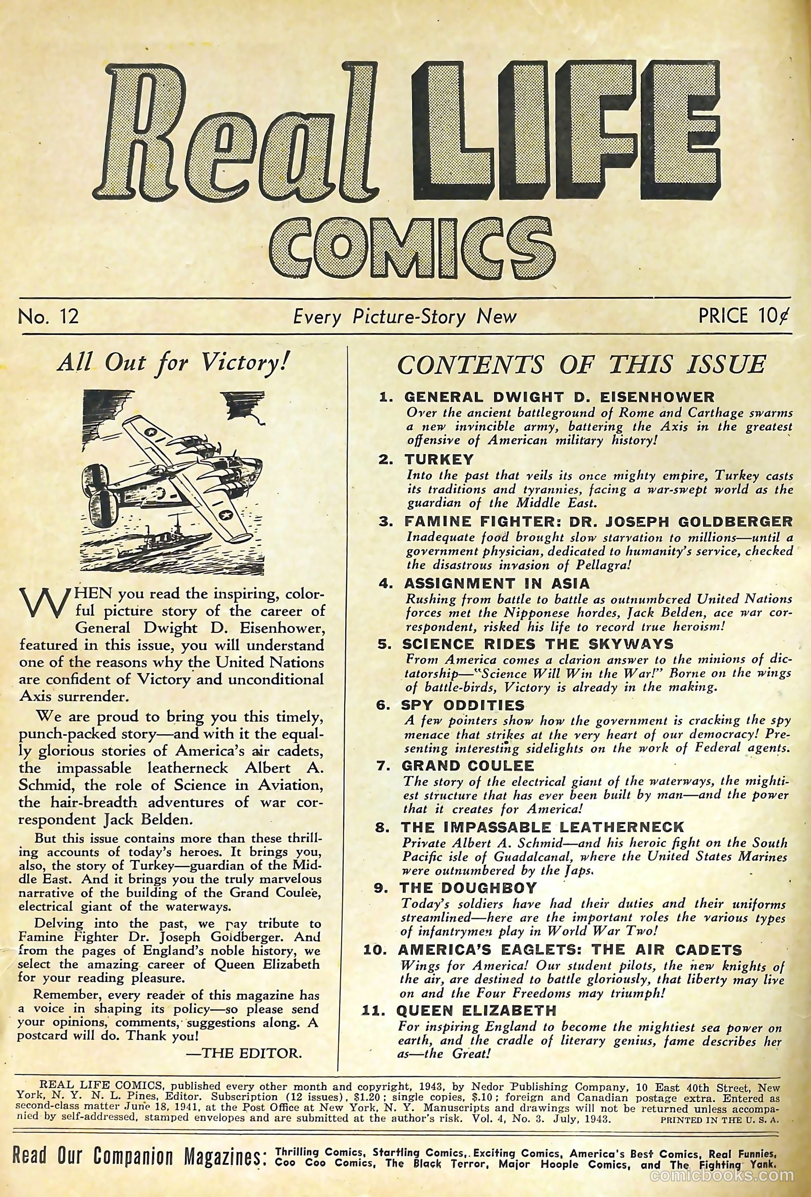 Real Adventure Comics #12 (1943) — page 2 of 60