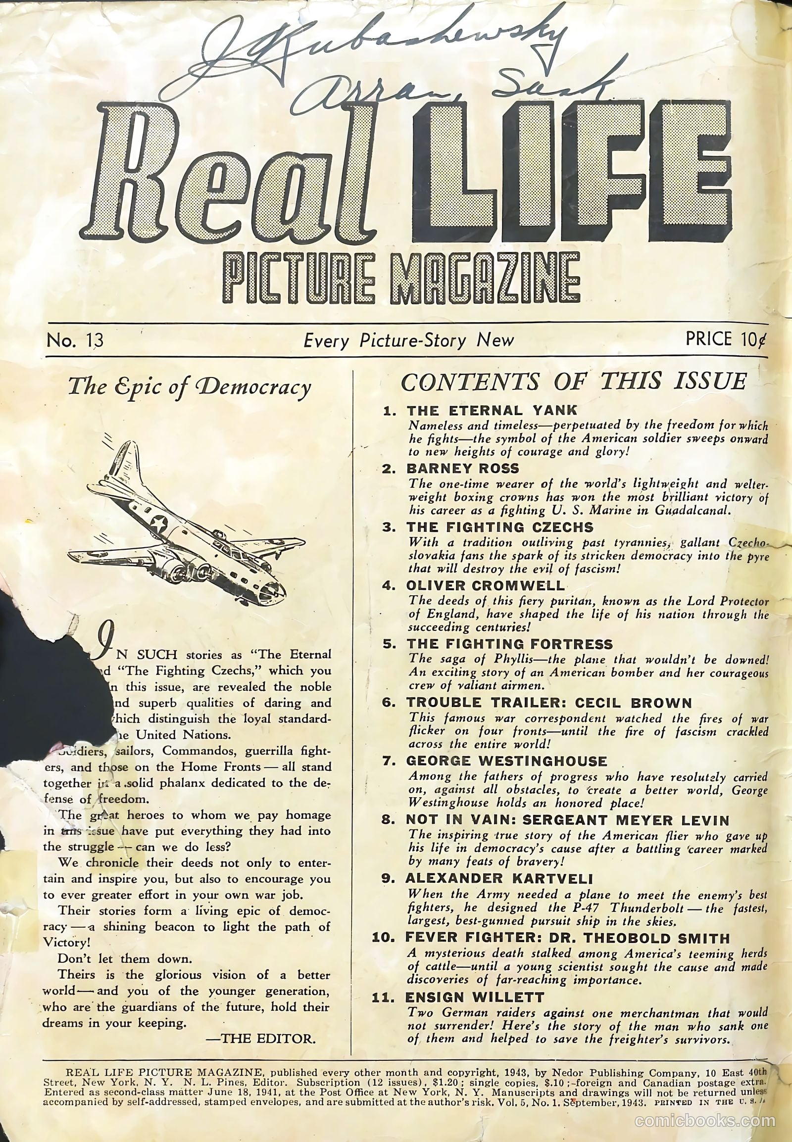 Real Adventure Comics #13 (1942) — page 4 of 61