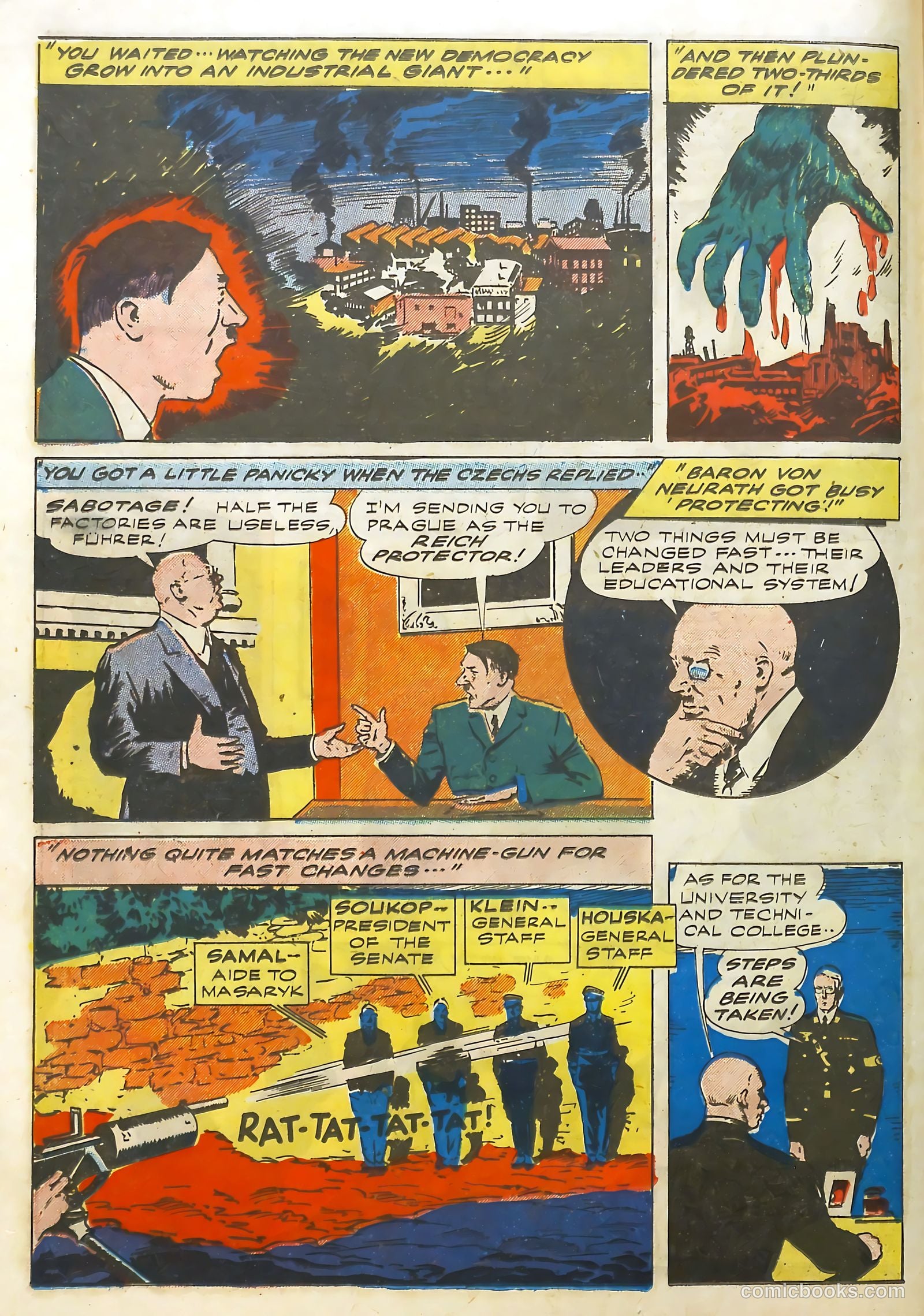 Real Adventure Comics #13 (1942) — page 22 of 61