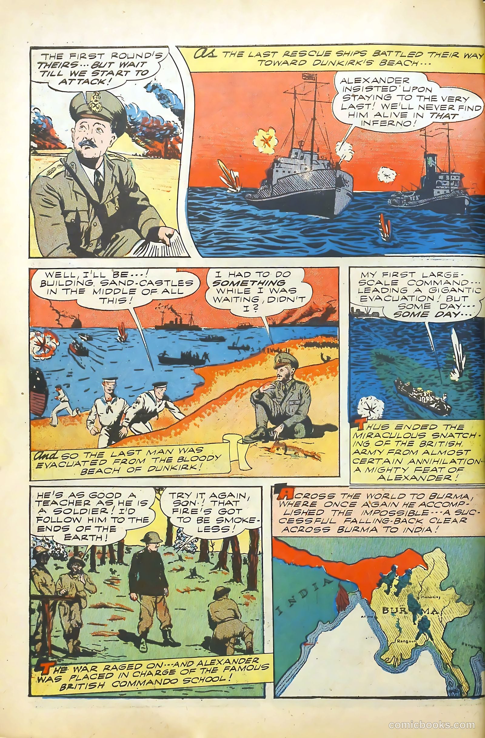 Real Adventure Comics #15 (1944) — page 6 of 60