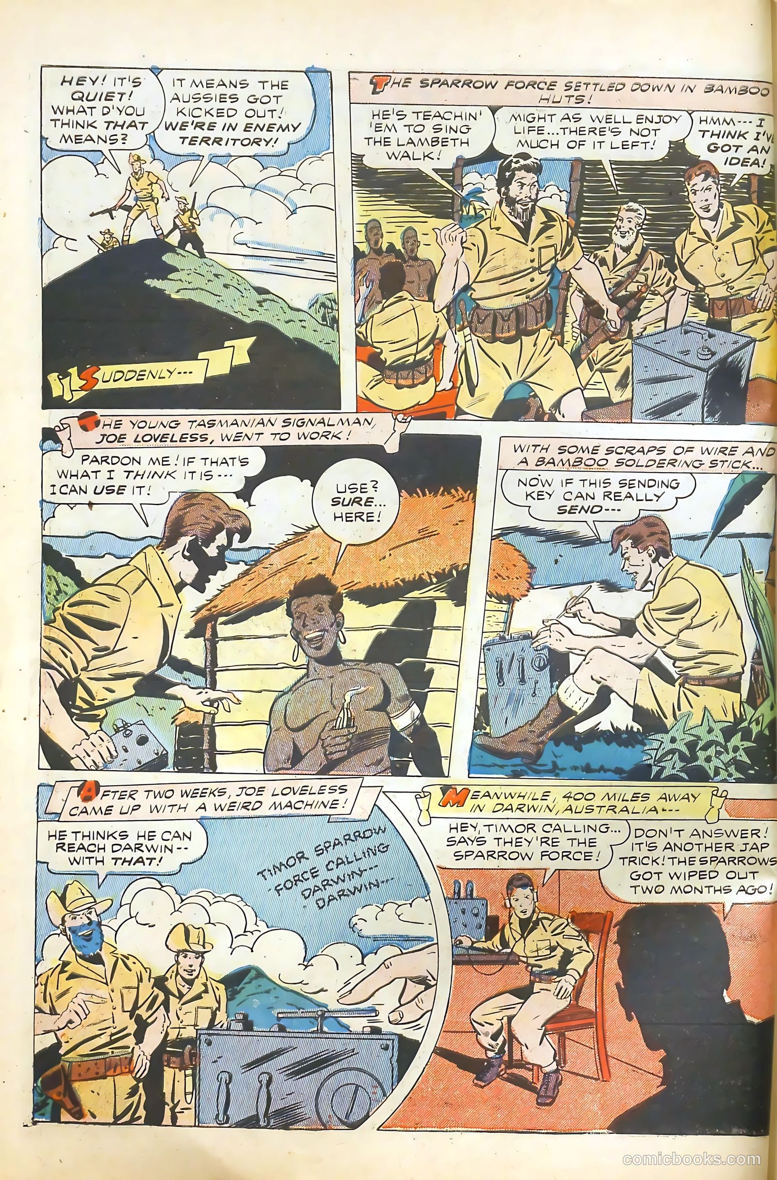 Real Adventure Comics #15 (1944) — page 10 of 60