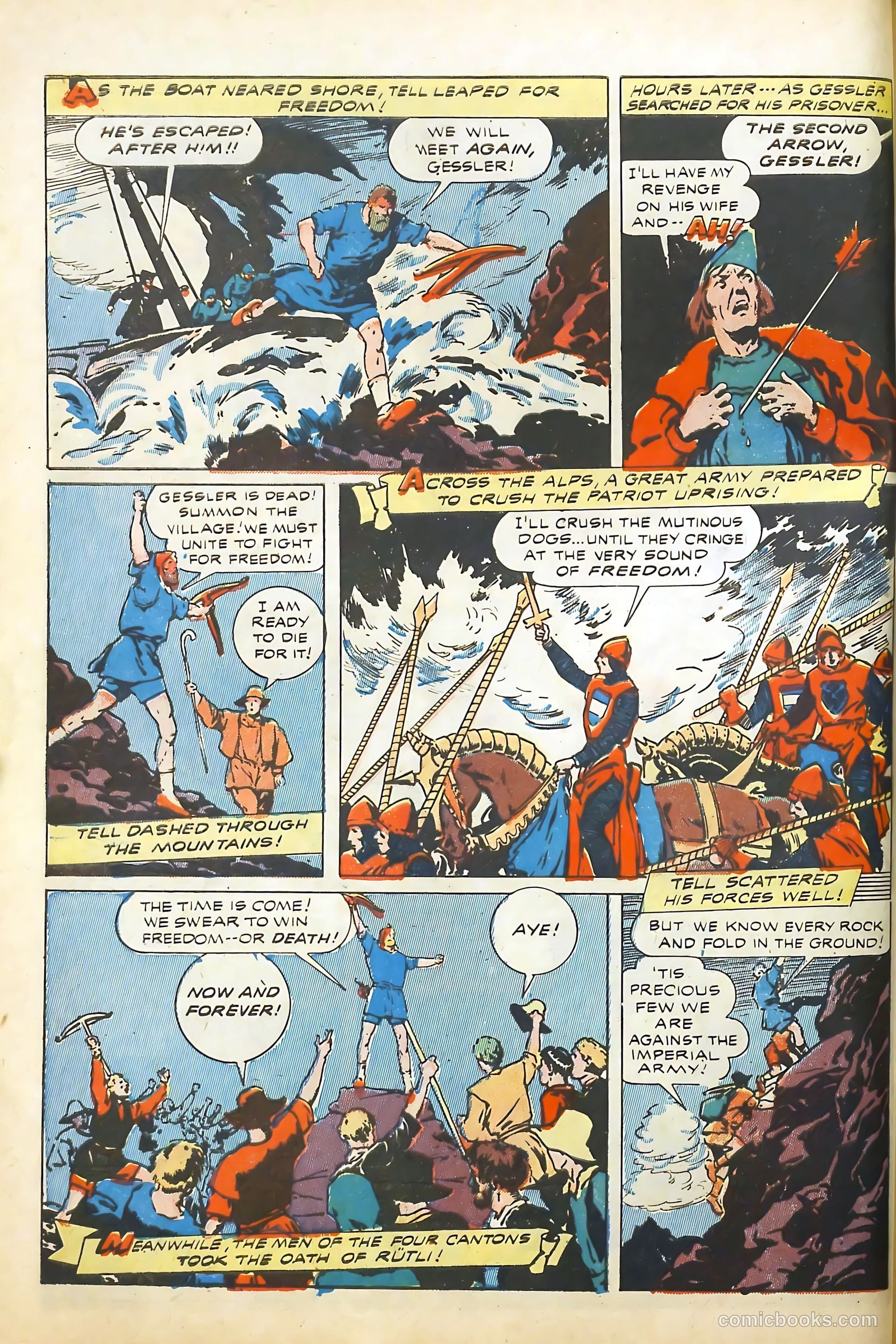 Real Adventure Comics #15 (1944) — page 16 of 60