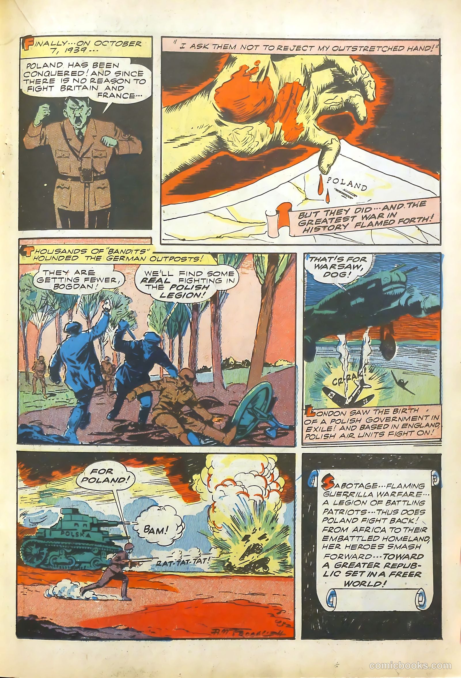 Real Adventure Comics #15 (1944) — page 35 of 60