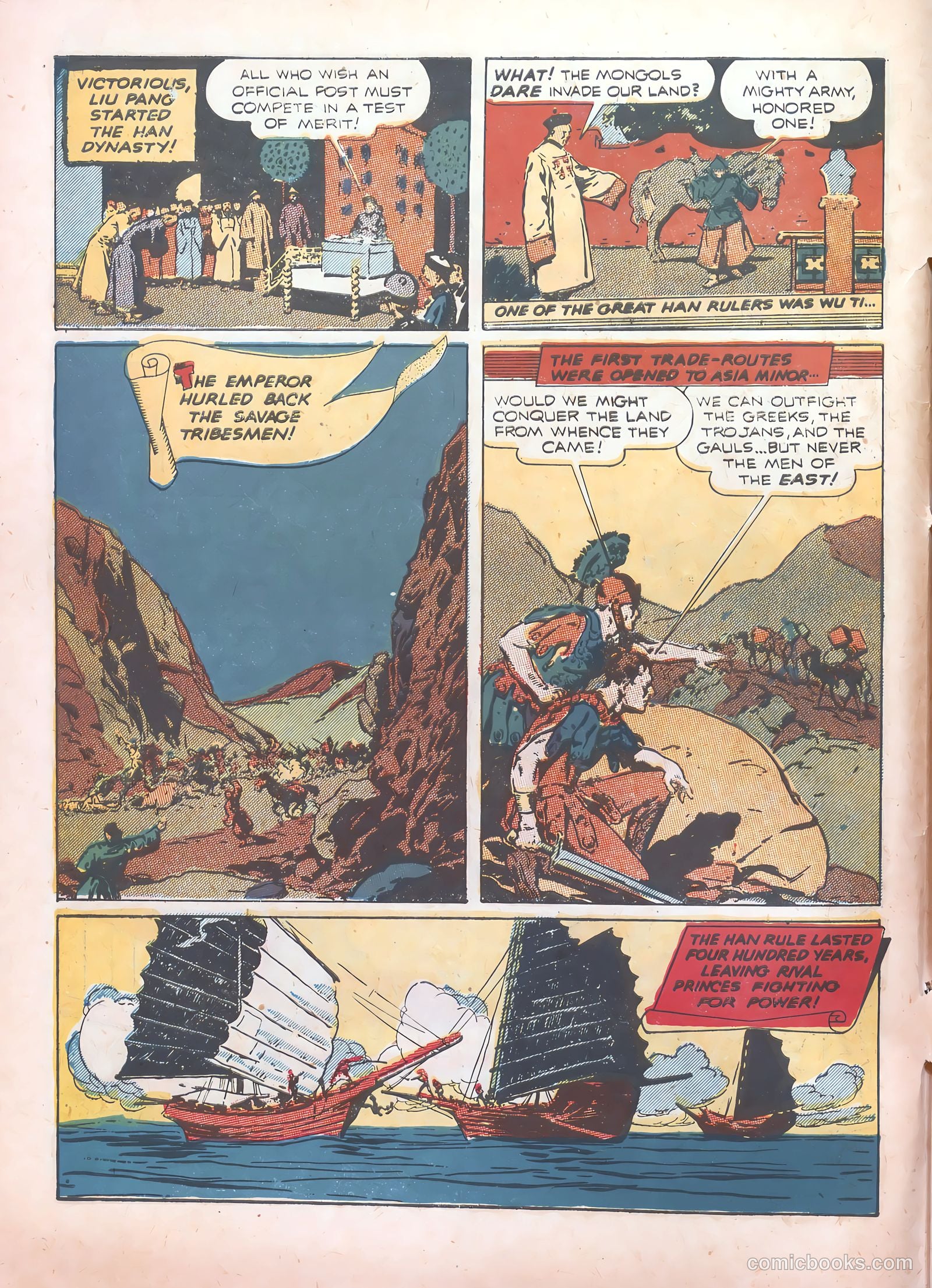 Real Adventure Comics #5 (1942) — page 6 of 68