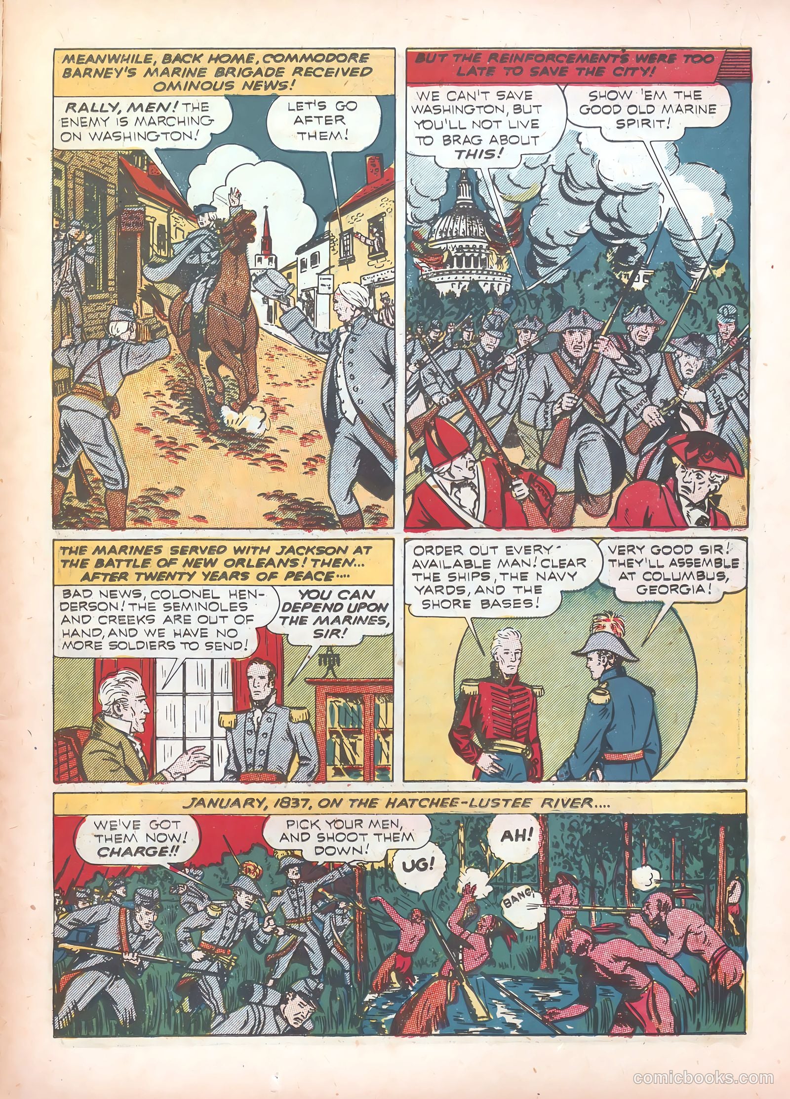 Real Adventure Comics #5 (1942) — page 19 of 68