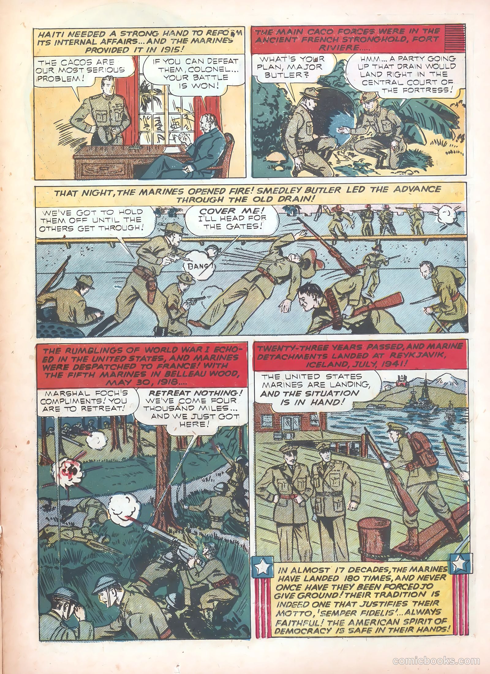 Real Adventure Comics #5 (1942) — page 23 of 68