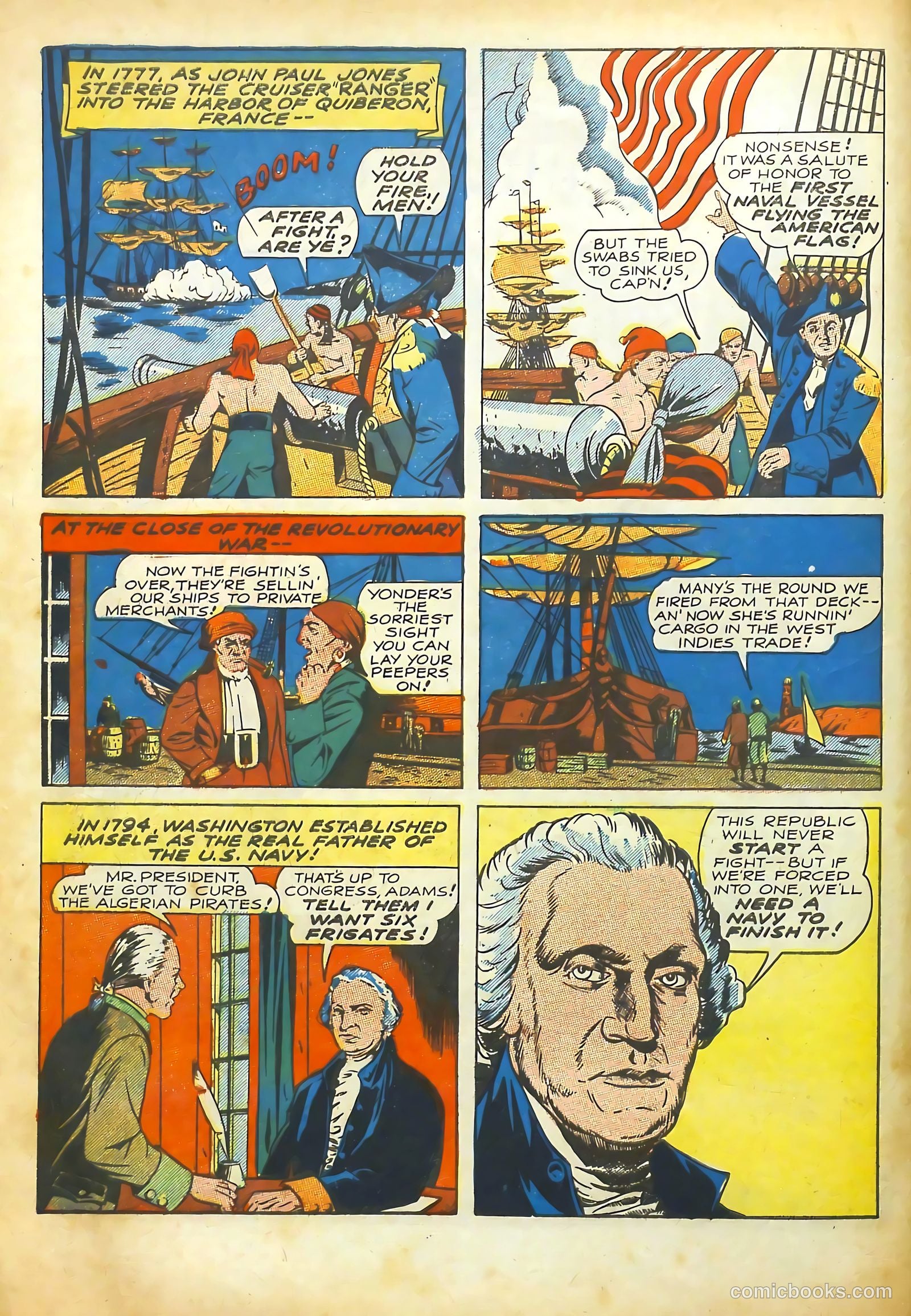 Real Adventure Comics #6 (1942) — page 4 of 68