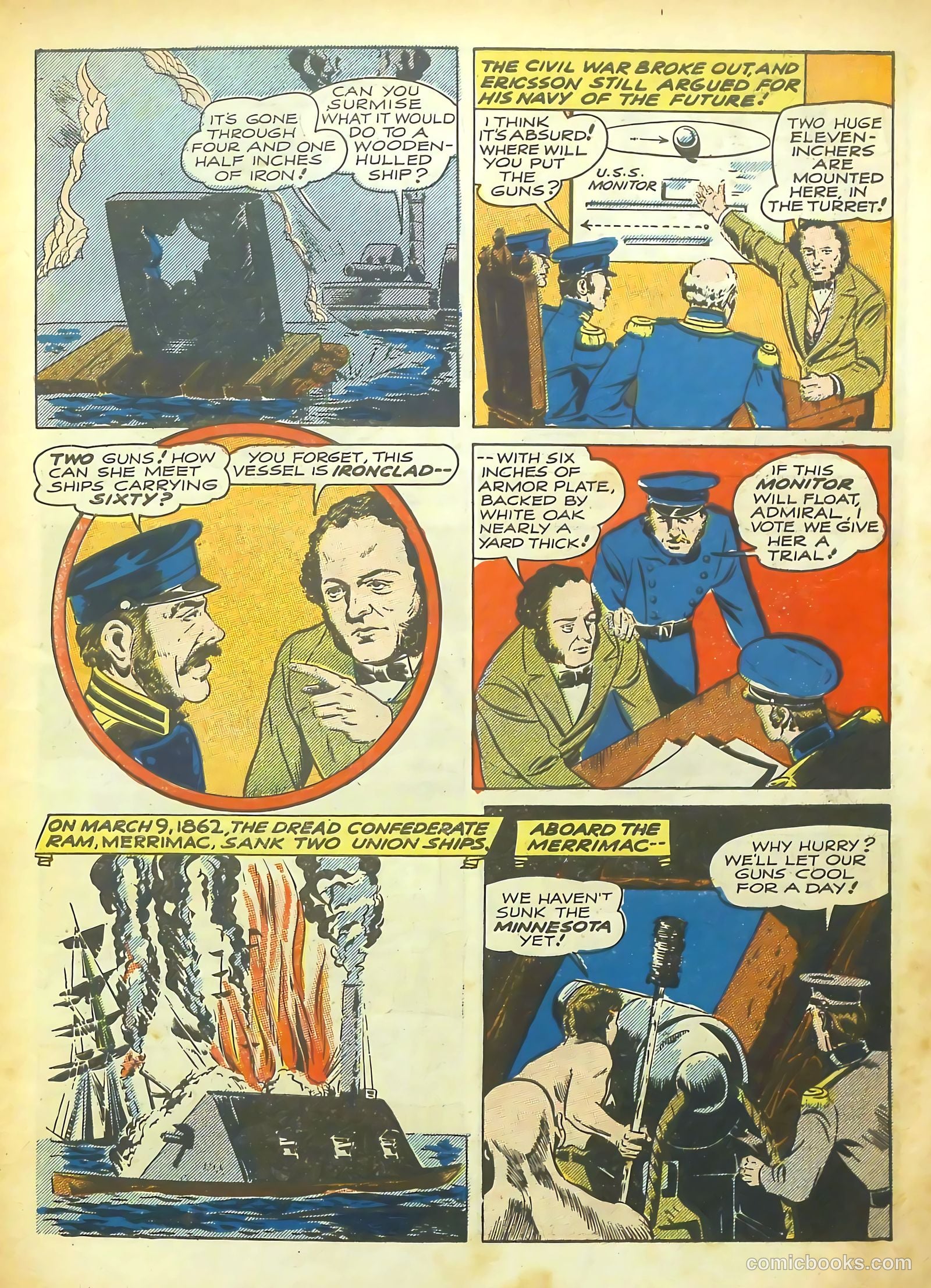 Real Adventure Comics #6 (1942) — page 7 of 68
