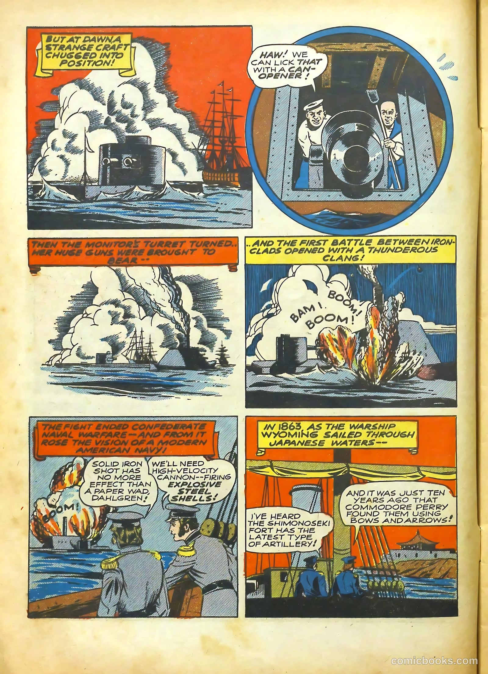 Real Adventure Comics #6 (1942) — page 8 of 68