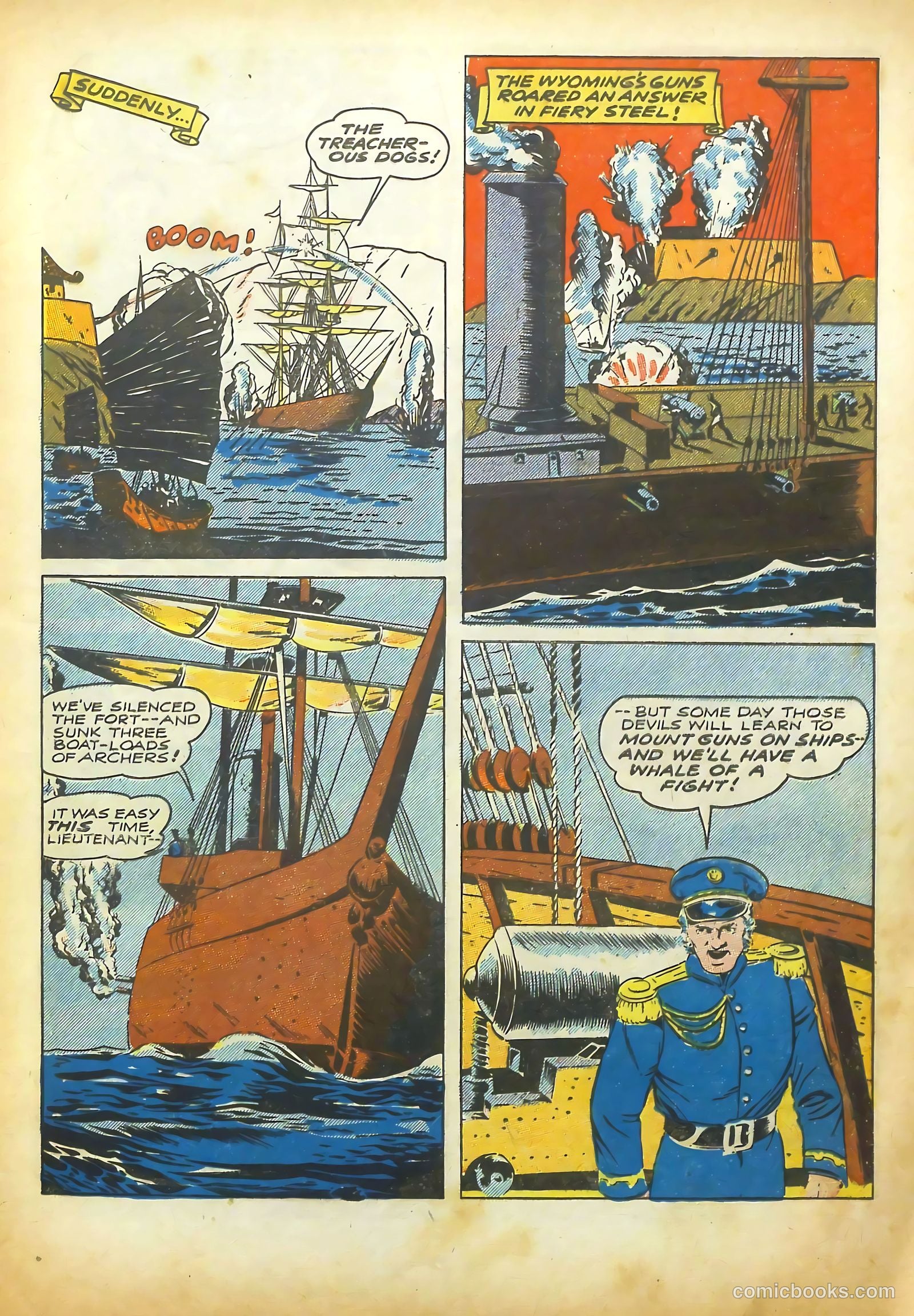 Real Adventure Comics #6 (1942) — page 9 of 68
