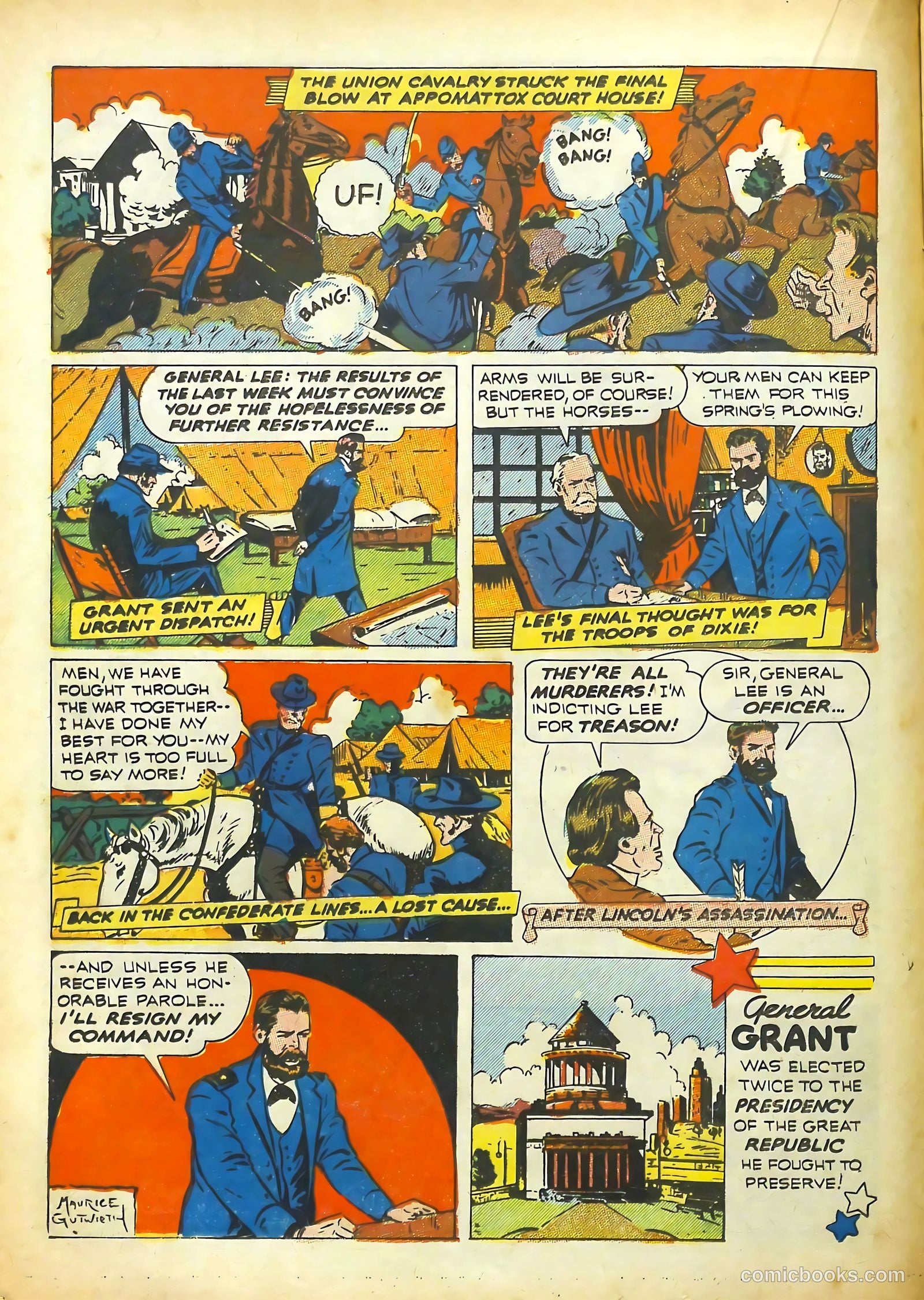 Real Adventure Comics #6 (1942) — page 32 of 68