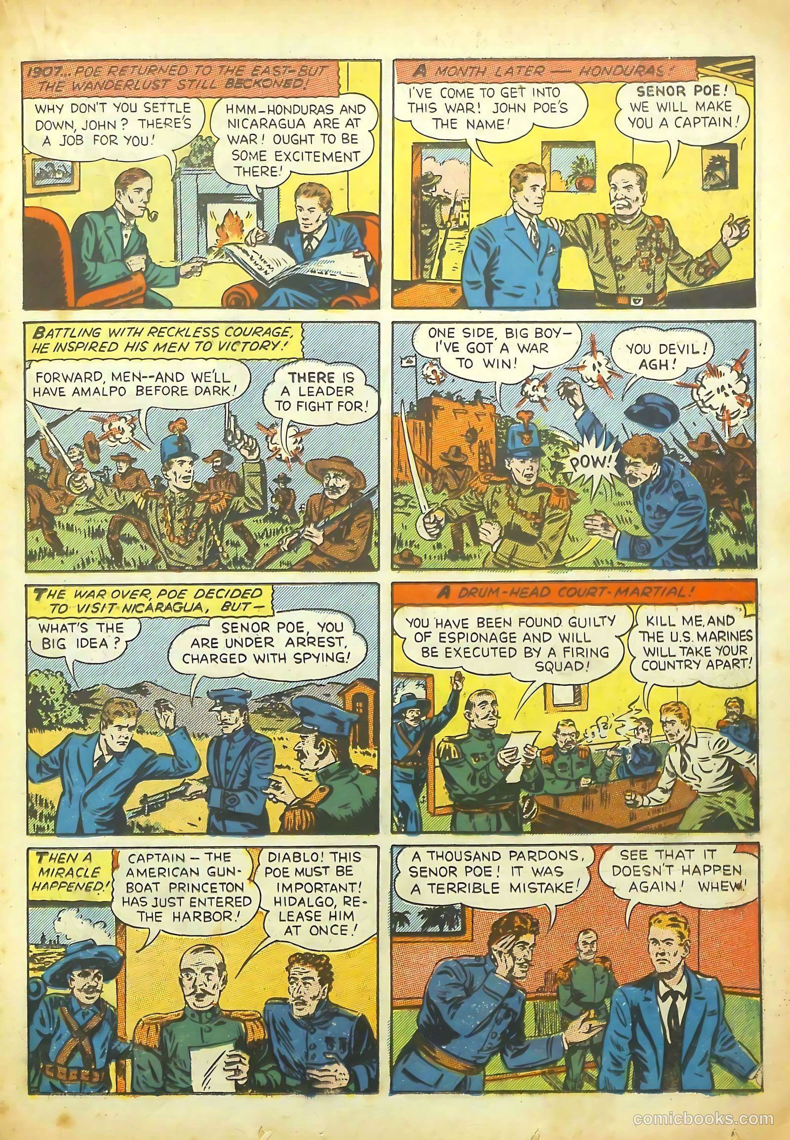 Real Adventure Comics #6 (1942) — page 35 of 68