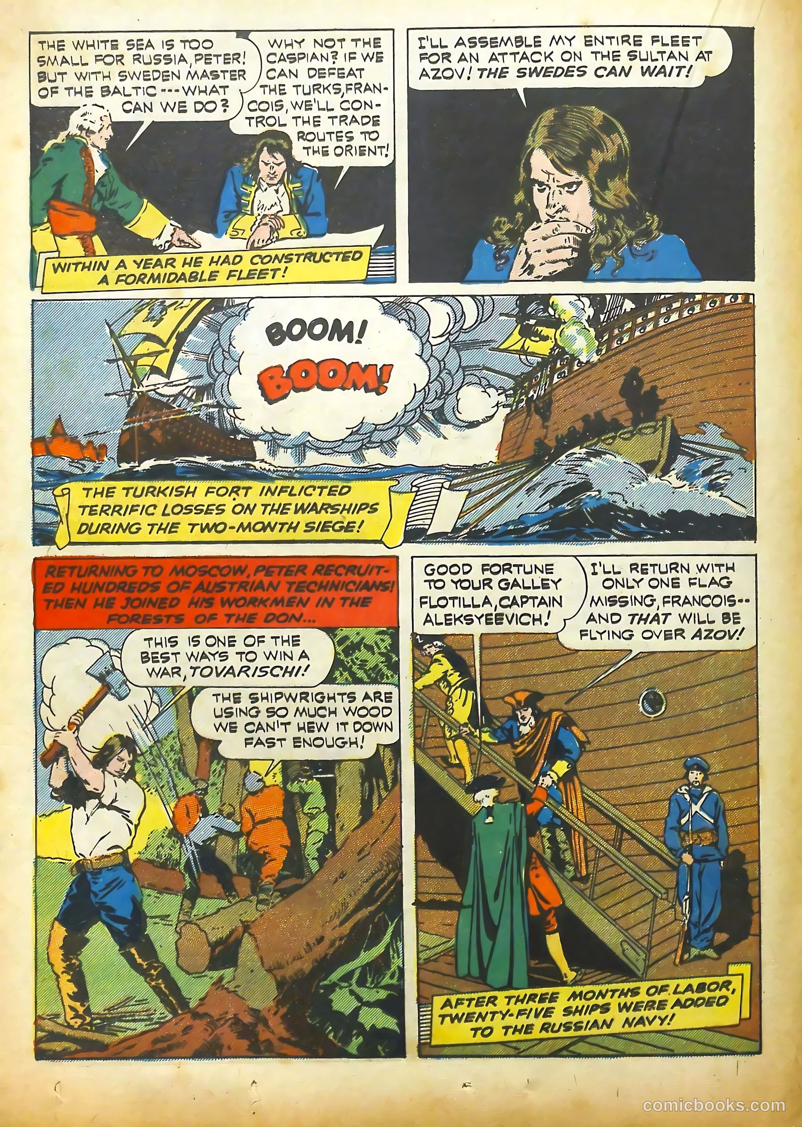 Real Adventure Comics #6 (1942) — page 40 of 68
