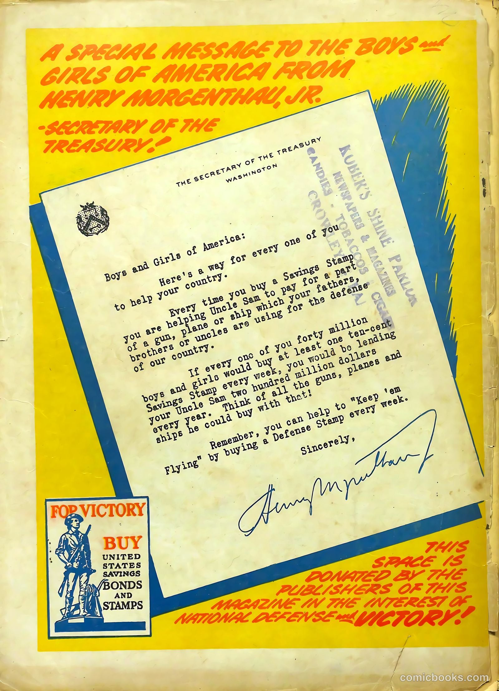 Real Adventure Comics #6 (1942) — page 68 of 68