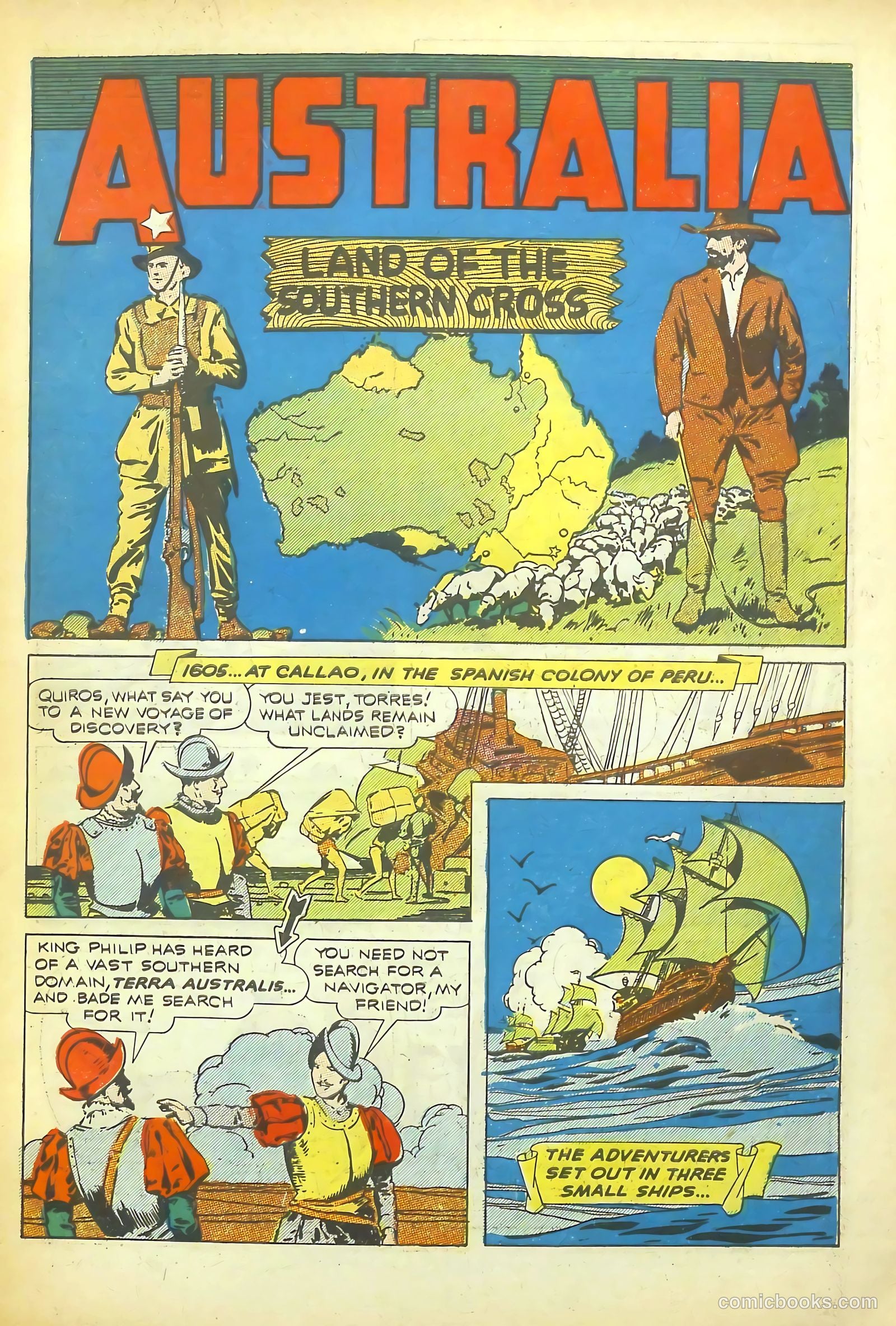 Real Adventure Comics #7 (1942) — page 3 of 68