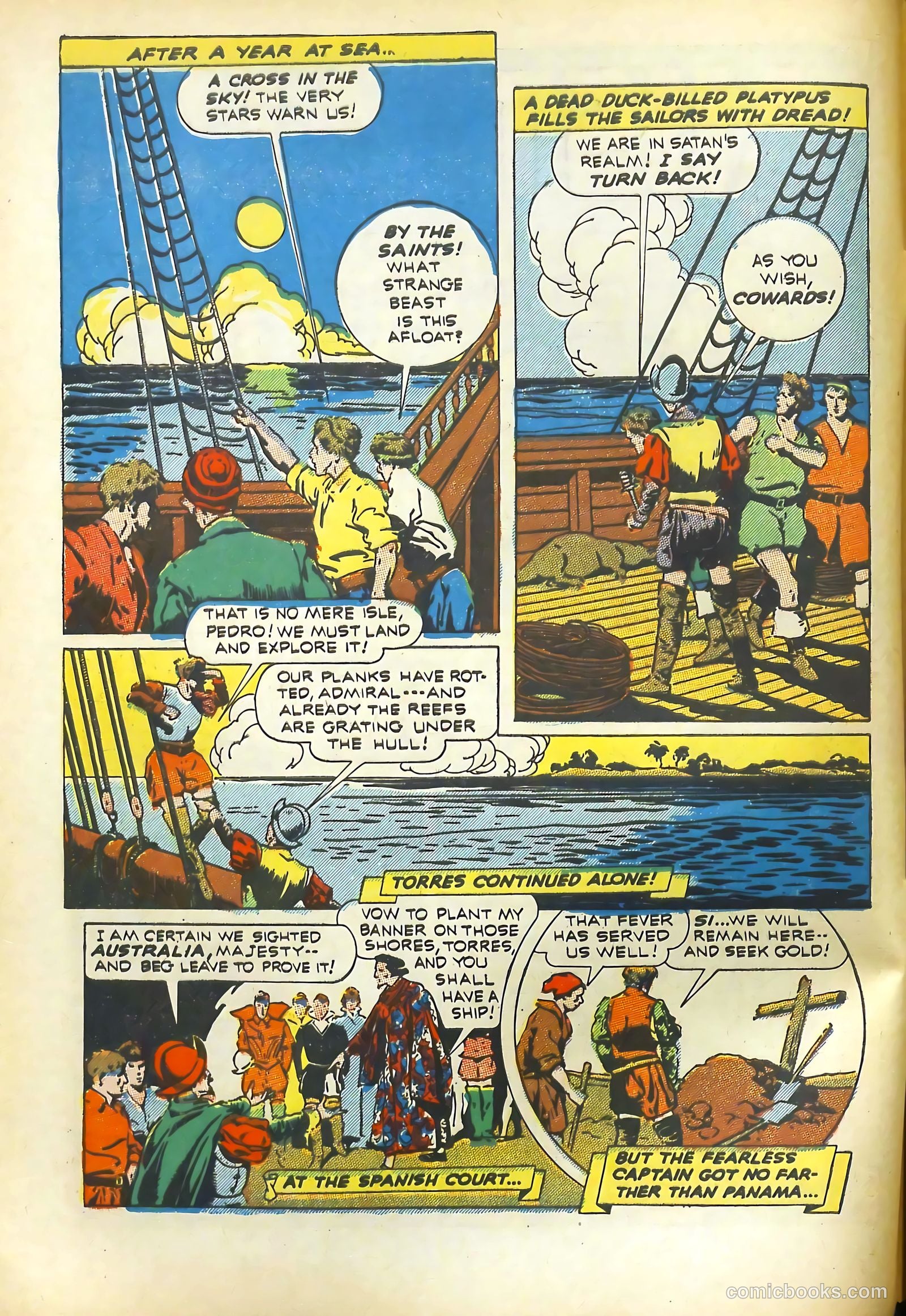 Real Adventure Comics #7 (1942) — page 4 of 68