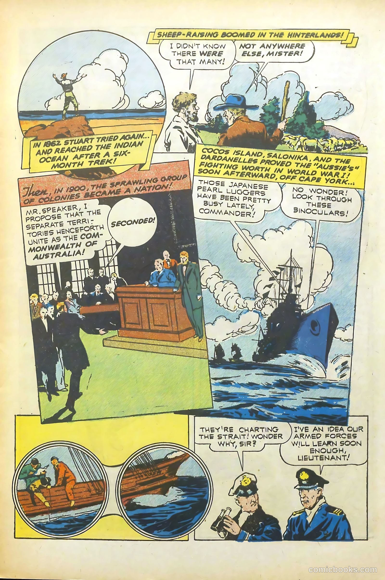 Real Adventure Comics #7 (1942) — page 9 of 68
