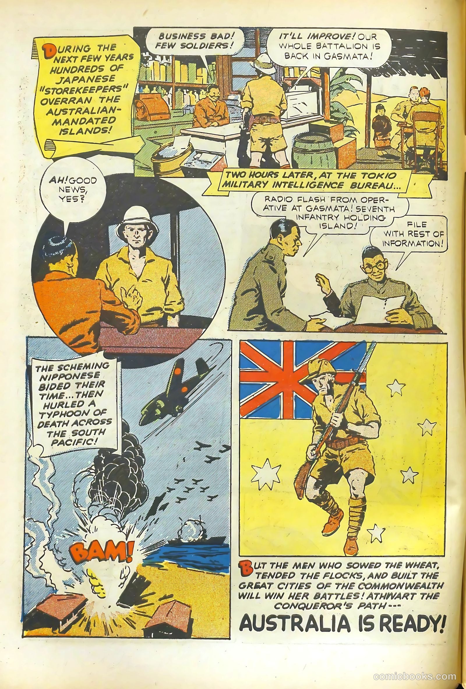 Real Adventure Comics #7 (1942) — page 10 of 68