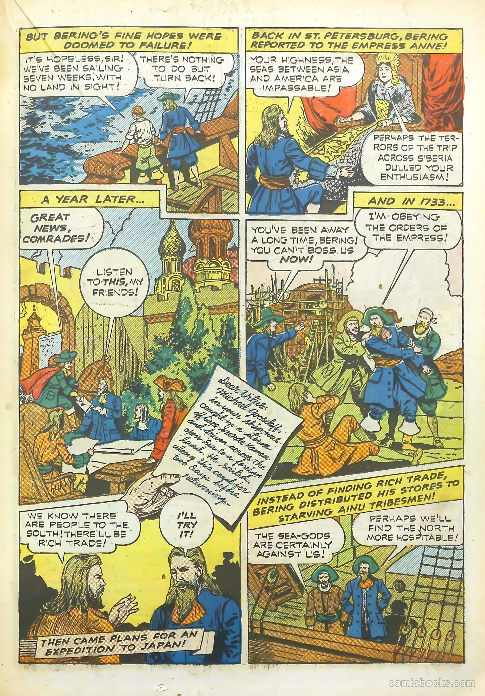 Real Adventure Comics #7 (1942) — page 35 of 68