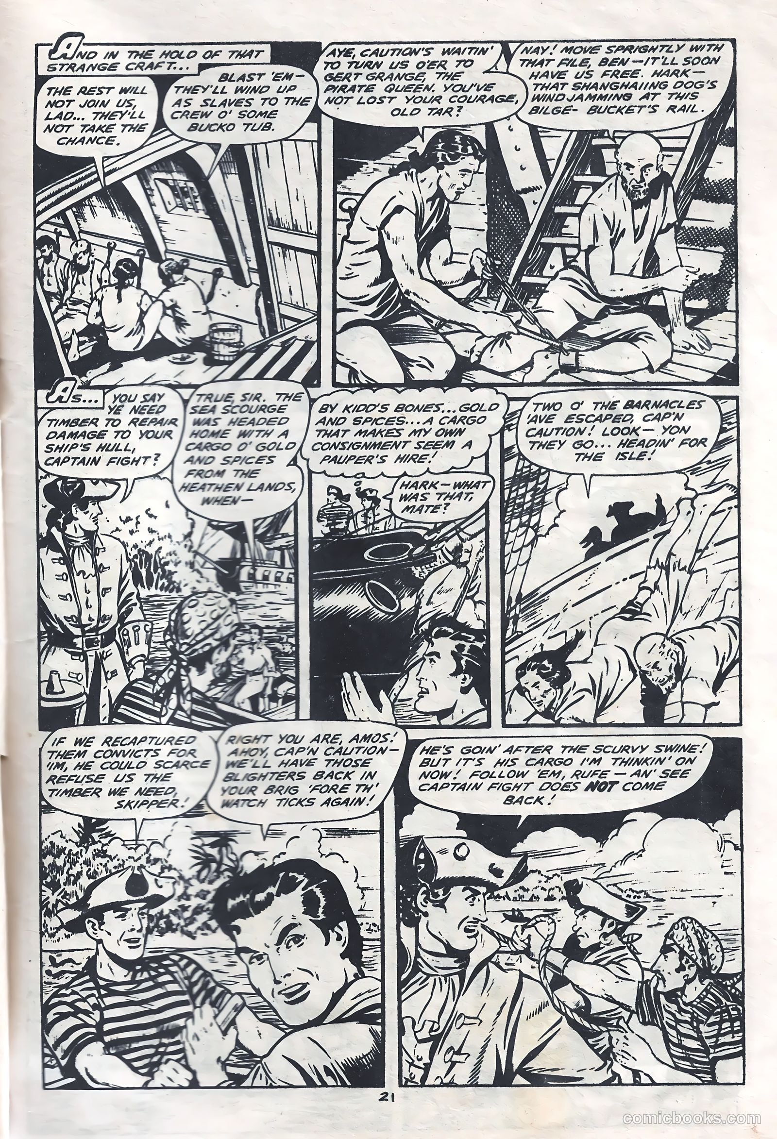 Real Adventure Comics #8 — page 23 of 28