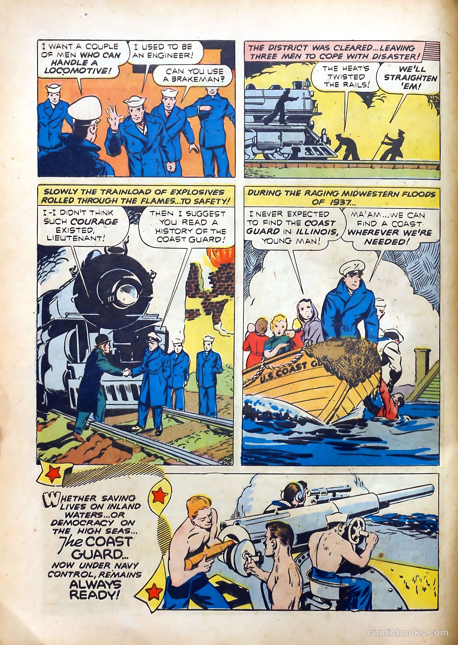 Real Adventure Comics #9 (1943) — page 8 of 67