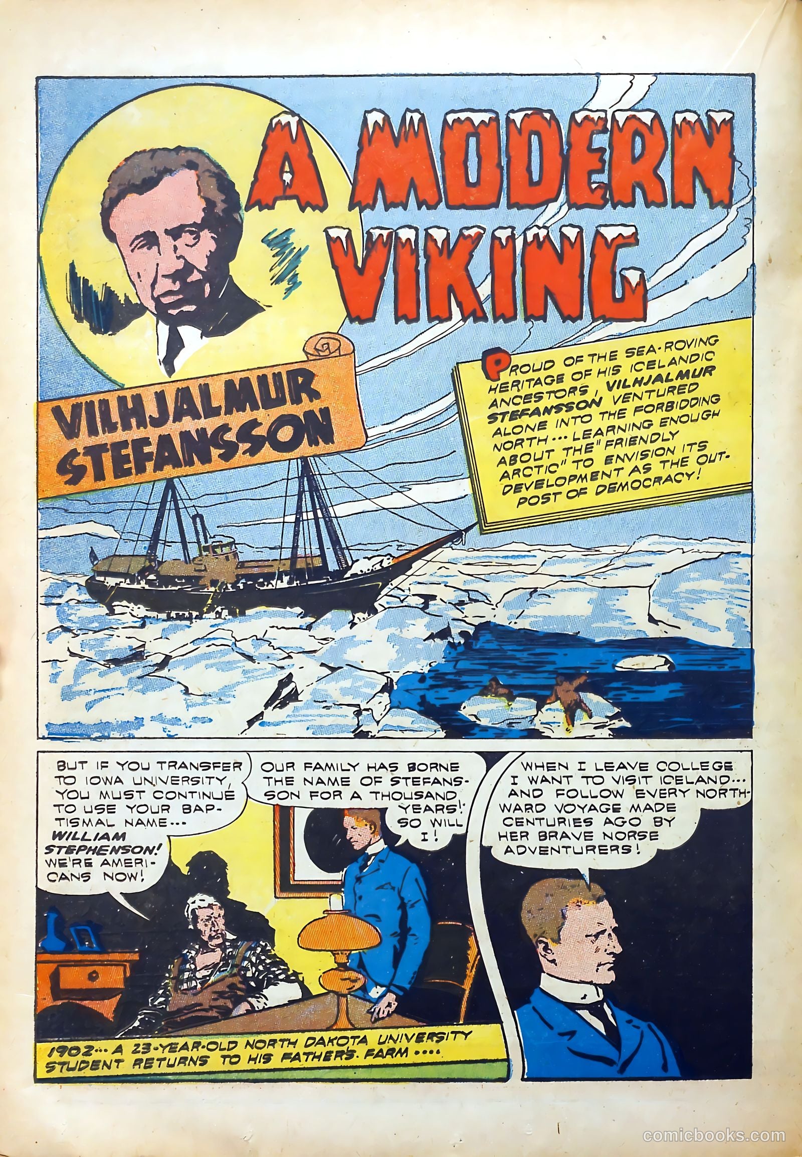 Real Adventure Comics #9 (1943) — page 35 of 67