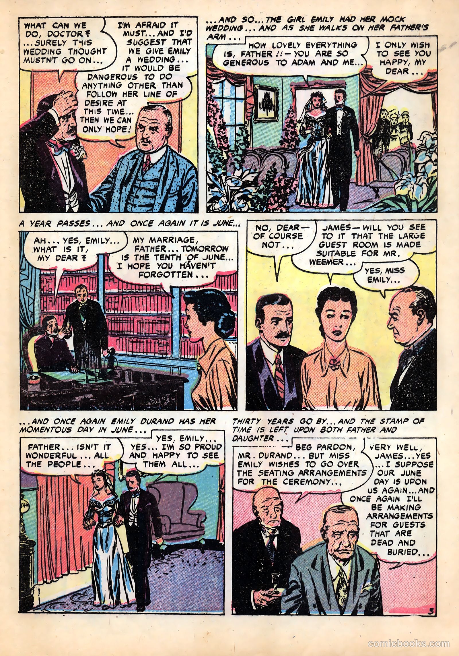 Real Clue Crime Stories #1 (1951) — page 5 of 36