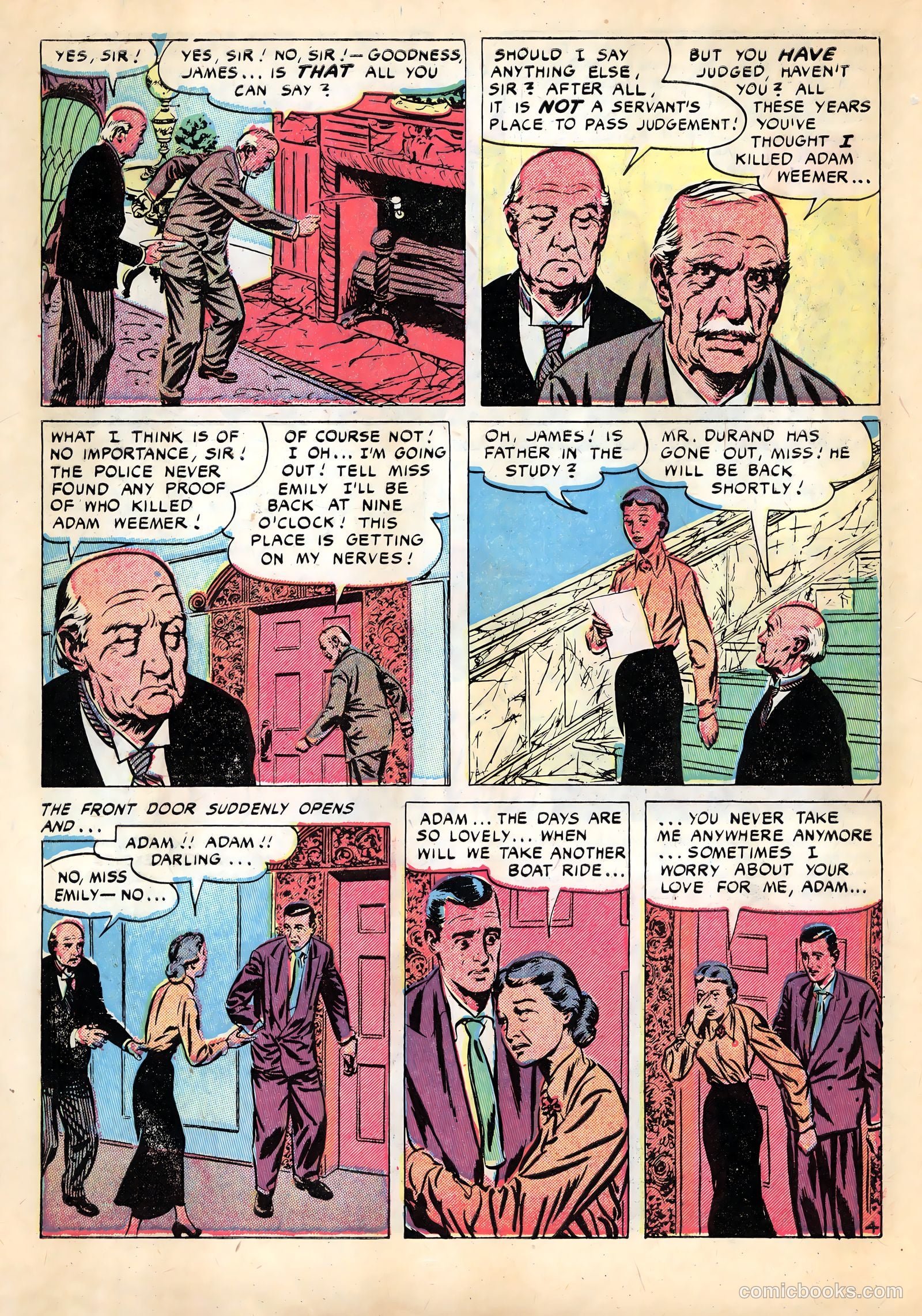 Real Clue Crime Stories #1 (1951) — page 6 of 36