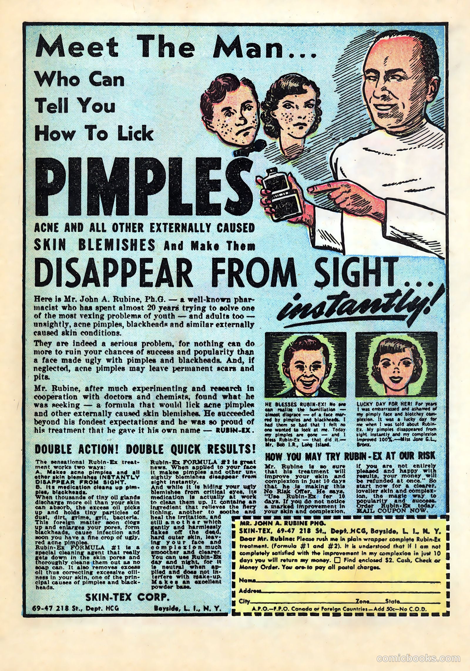 Real Clue Crime Stories #1 (1951) — page 21 of 36