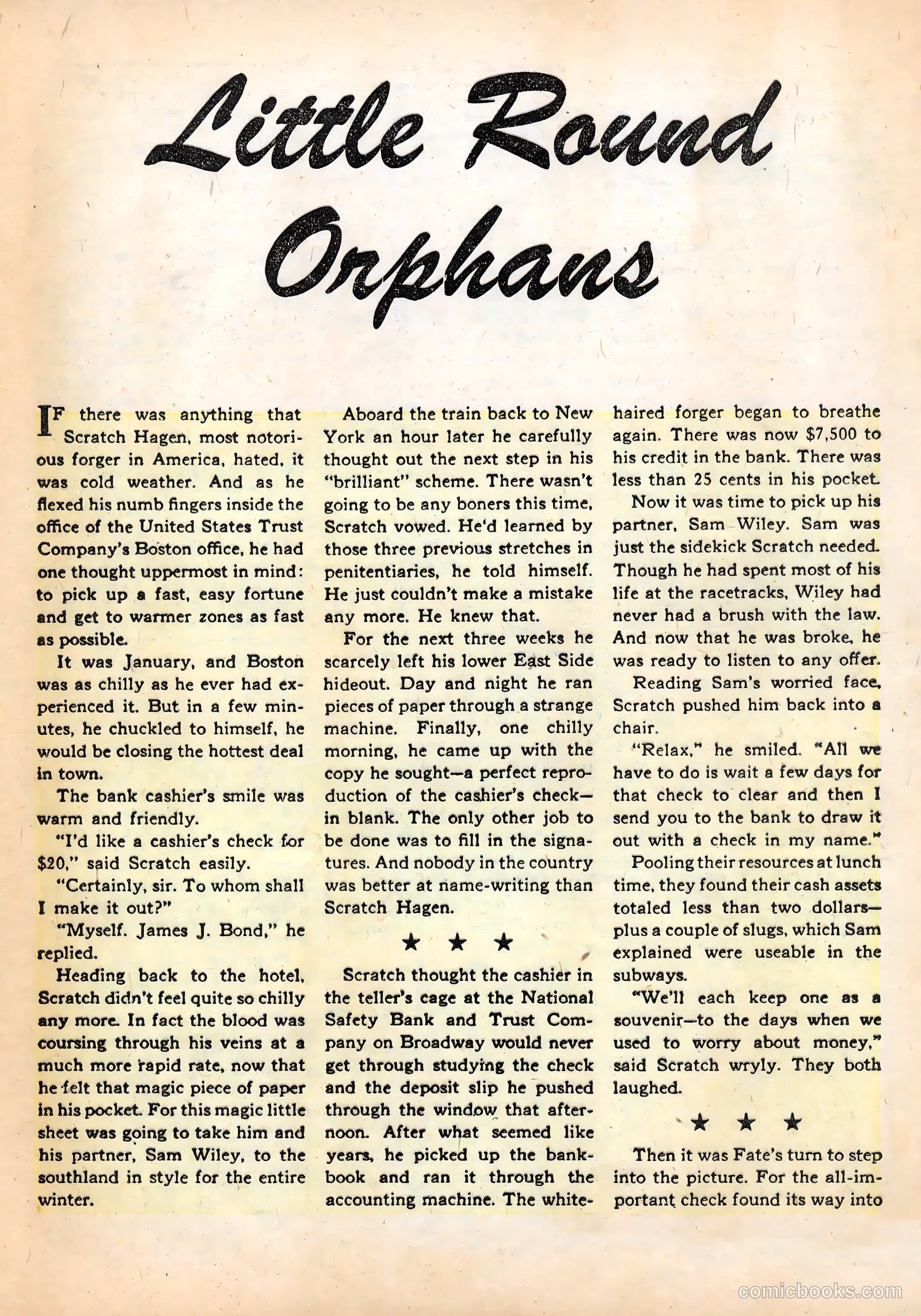 Real Clue Crime Stories #1 (1951) — page 25 of 36