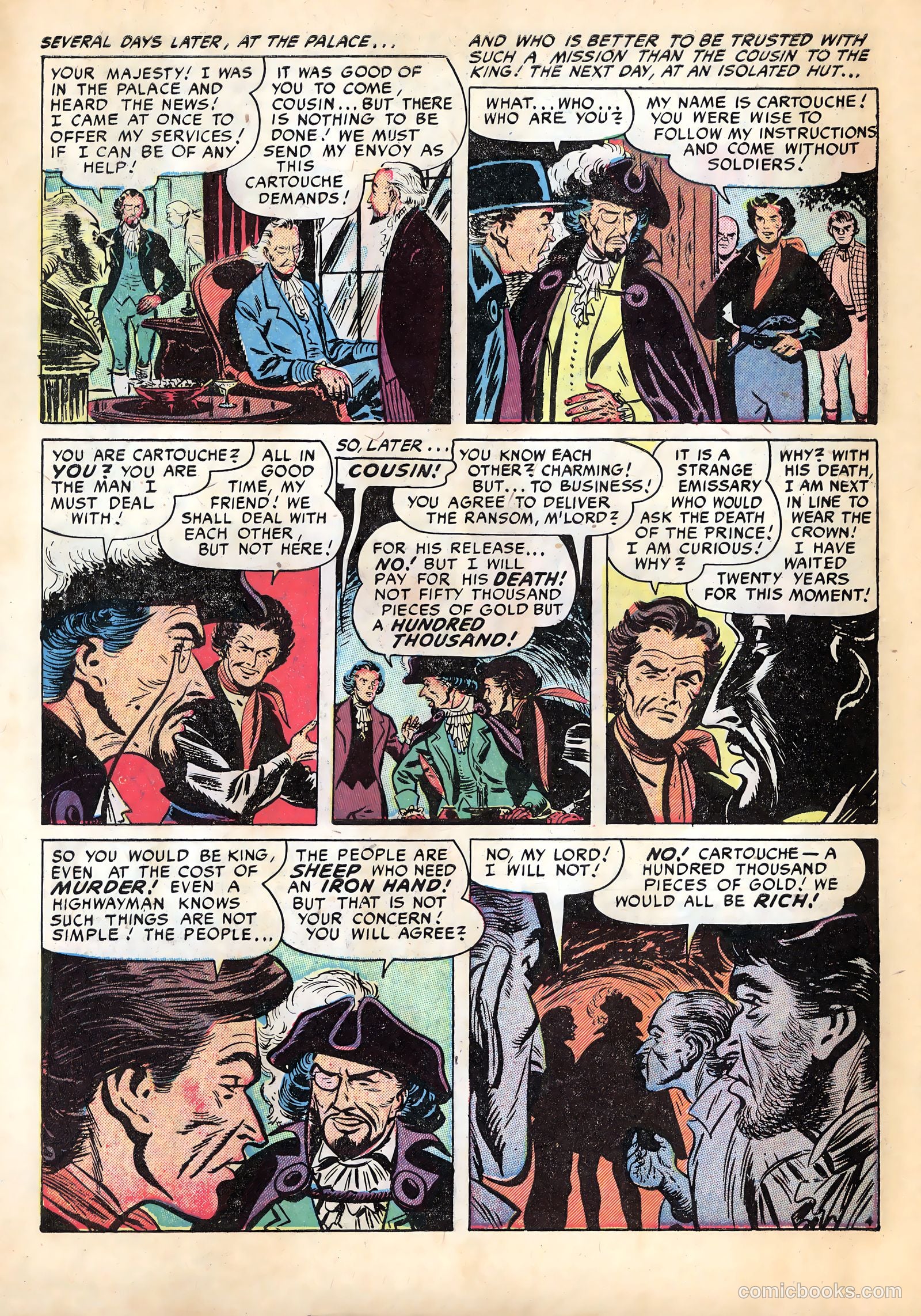 Real Clue Crime Stories #1 (1951) — page 30 of 36