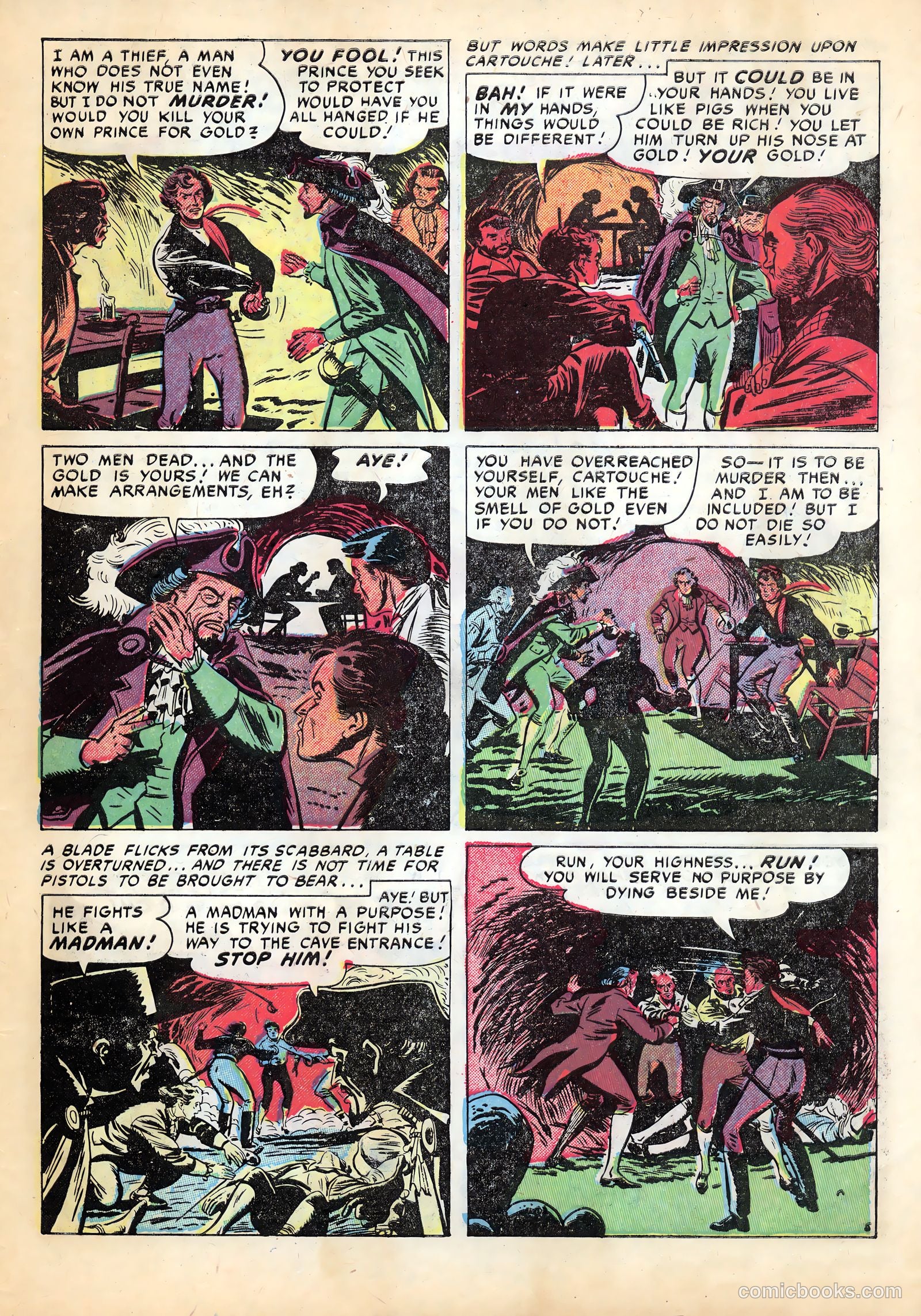 Real Clue Crime Stories #1 (1951) — page 31 of 36