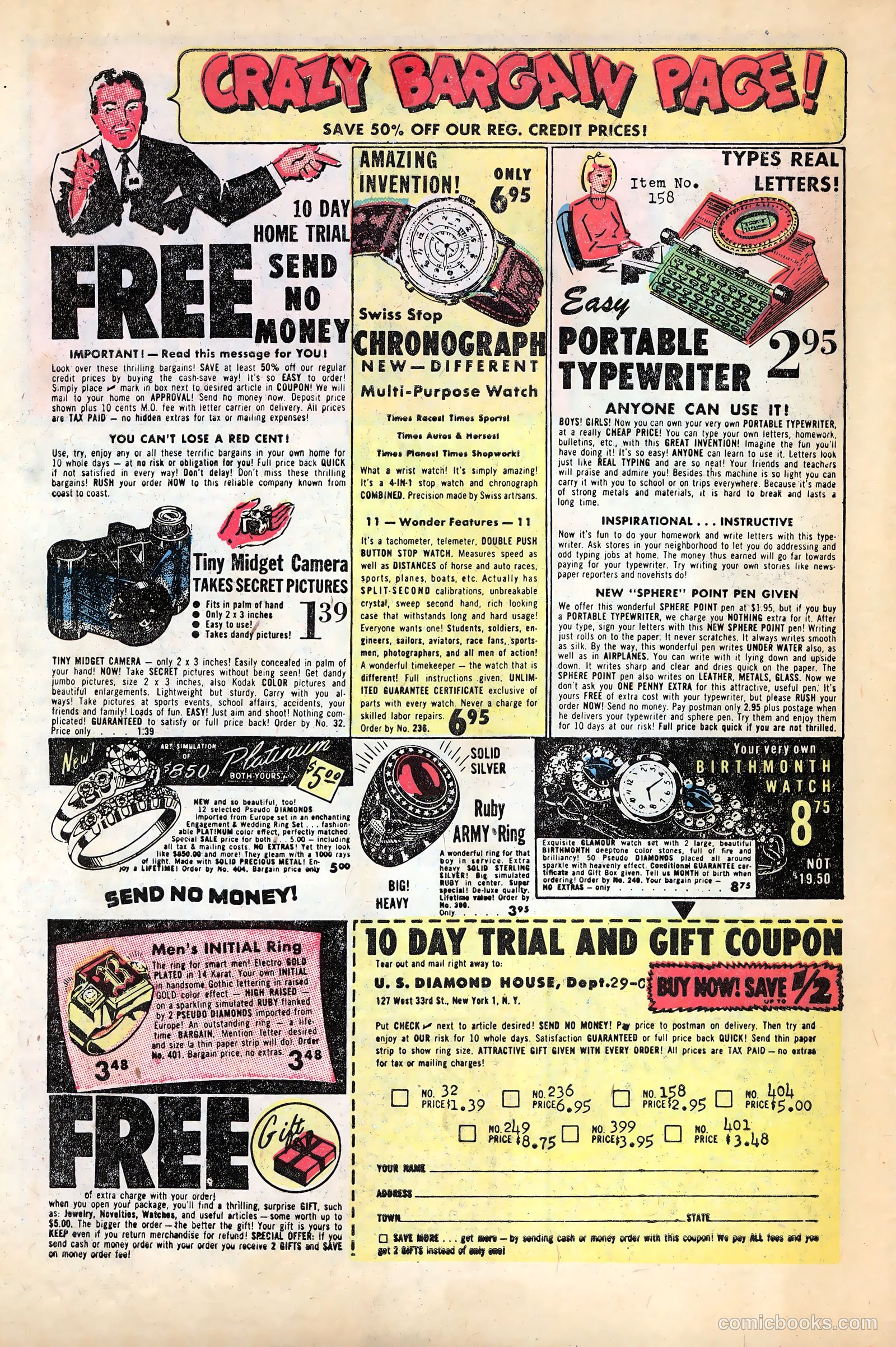 Real Clue Crime Stories #1 (1951) — page 34 of 36