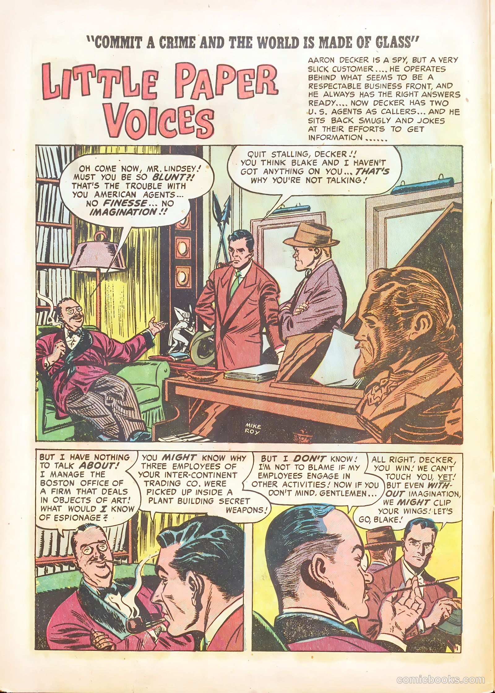 Real Clue Crime Stories #2 (1951) — page 8 of 37