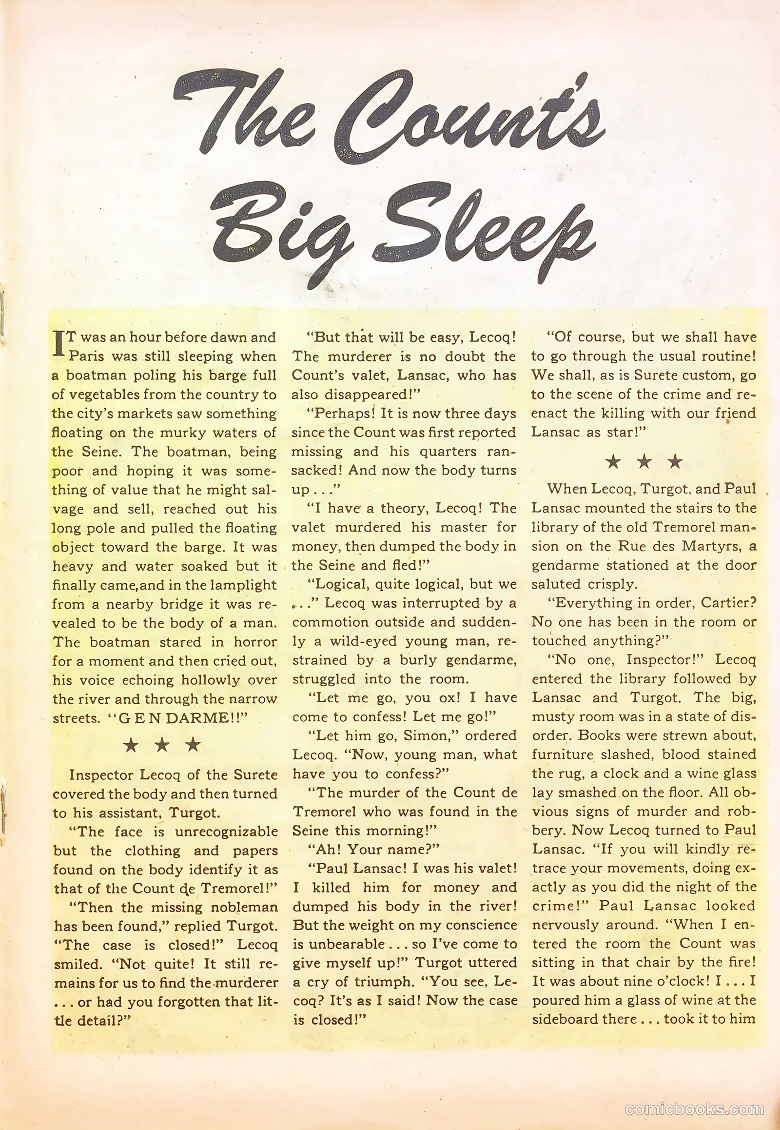 Real Clue Crime Stories #2 (1951) — page 19 of 37