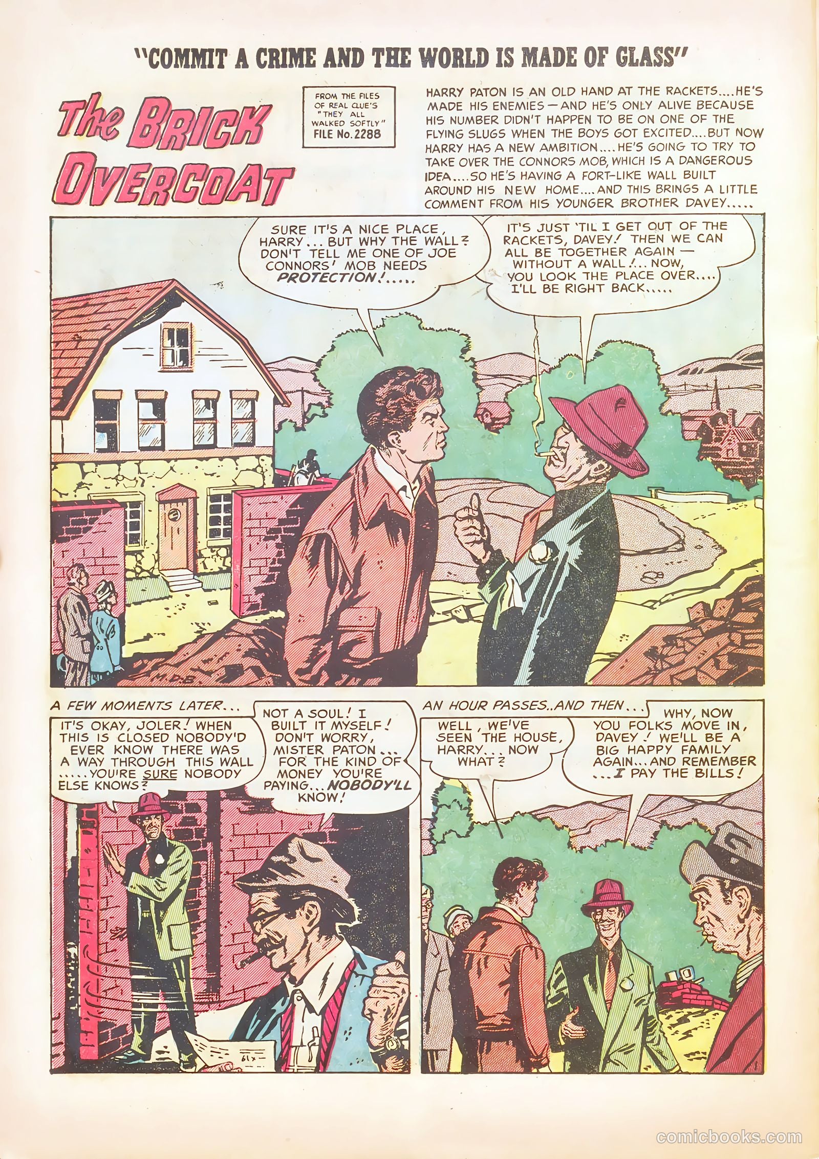 Real Clue Crime Stories #2 (1951) — page 22 of 37