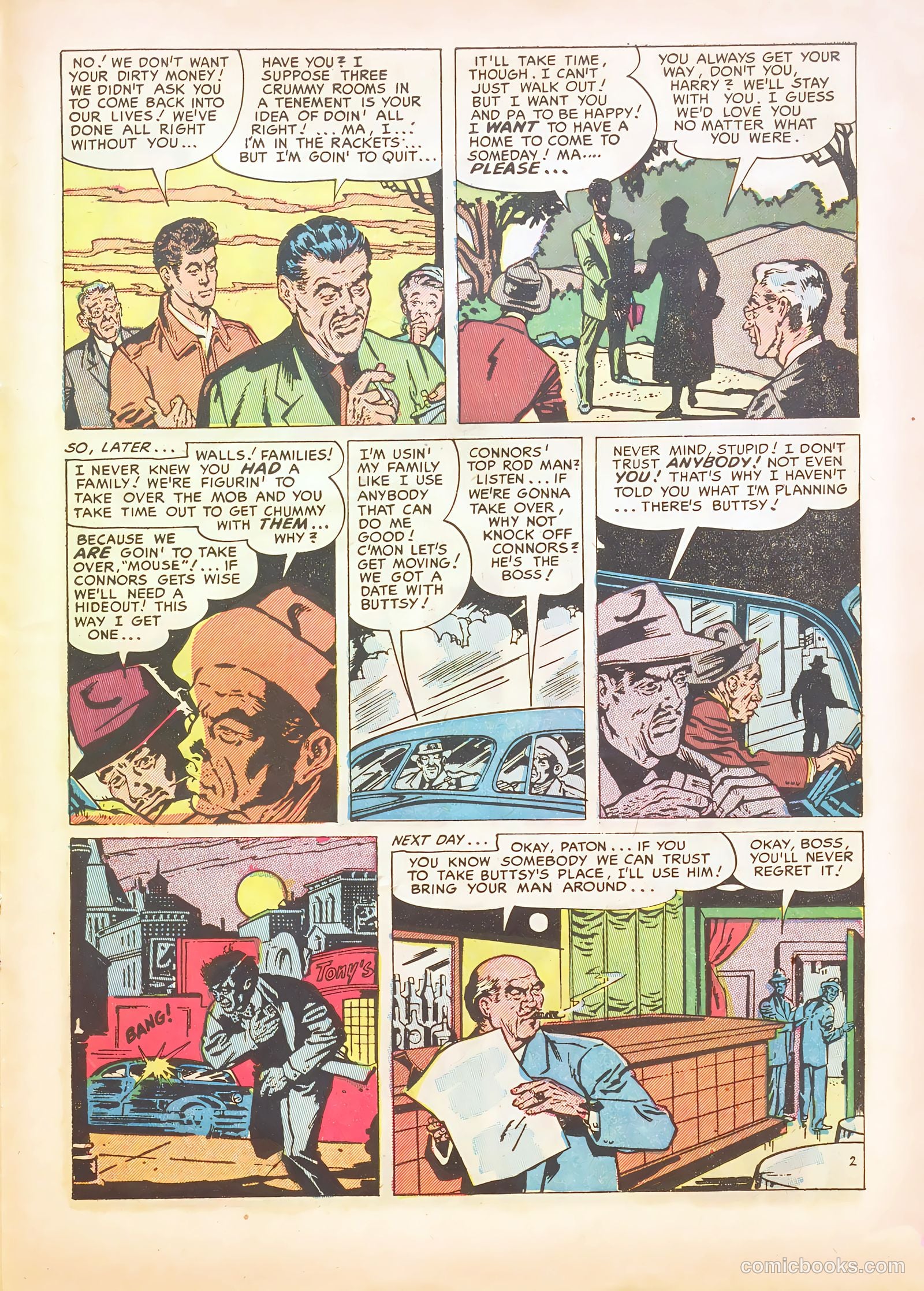 Real Clue Crime Stories #2 (1951) — page 23 of 37