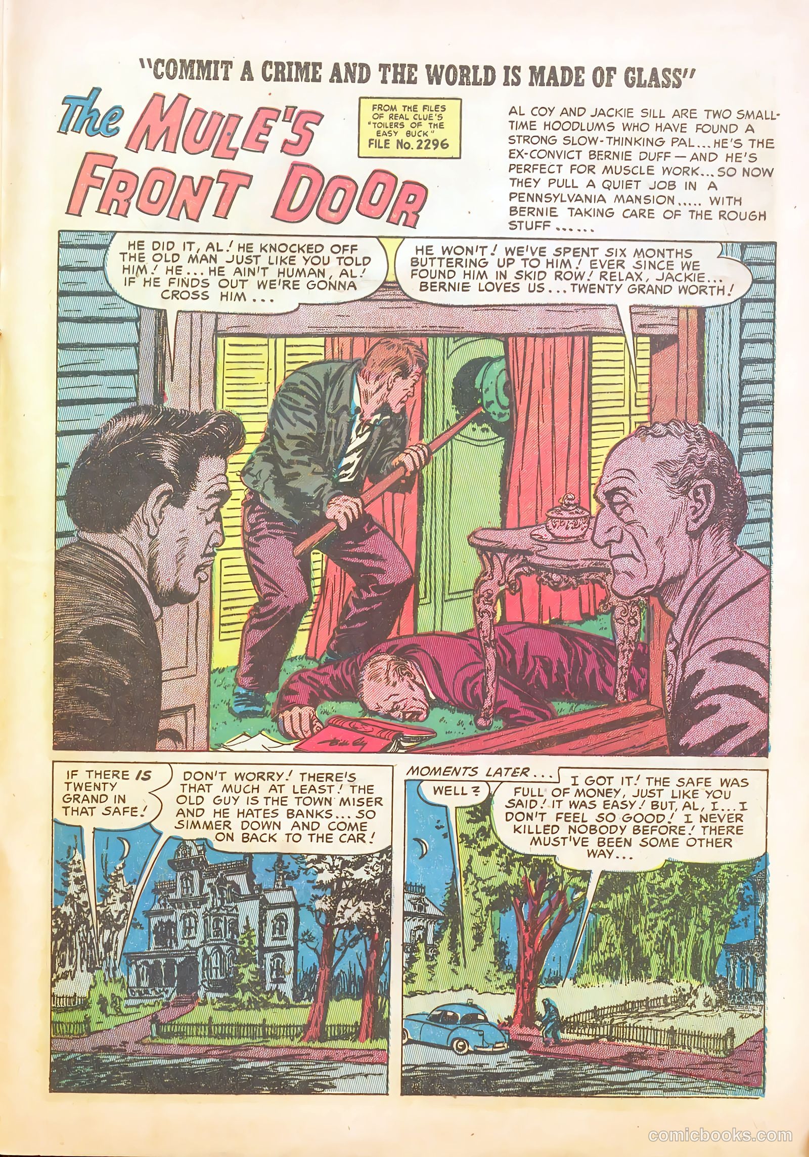 Real Clue Crime Stories #2 (1951) — page 29 of 37