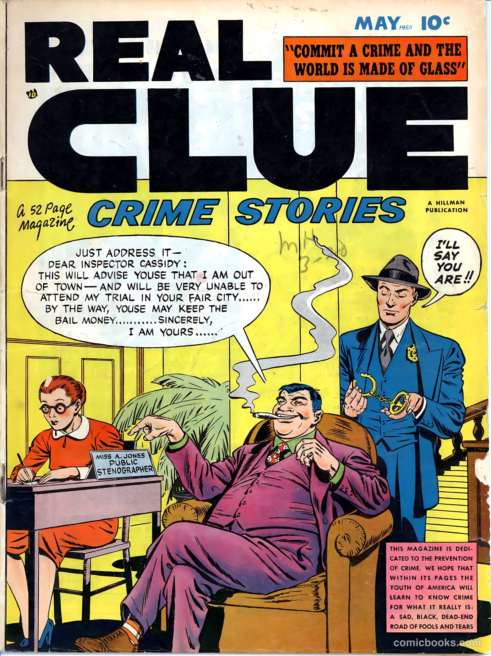Real Clue Crime Stories #3