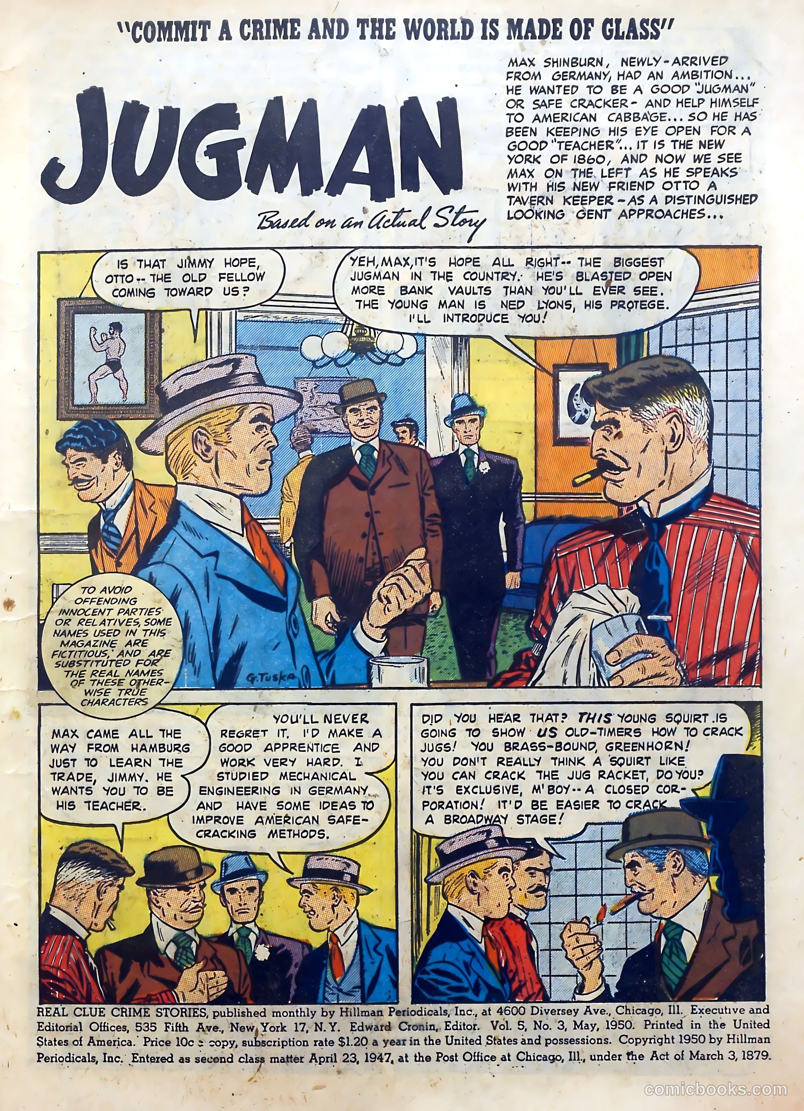 Real Clue Crime Stories #3 (1950) — page 3 of 52
