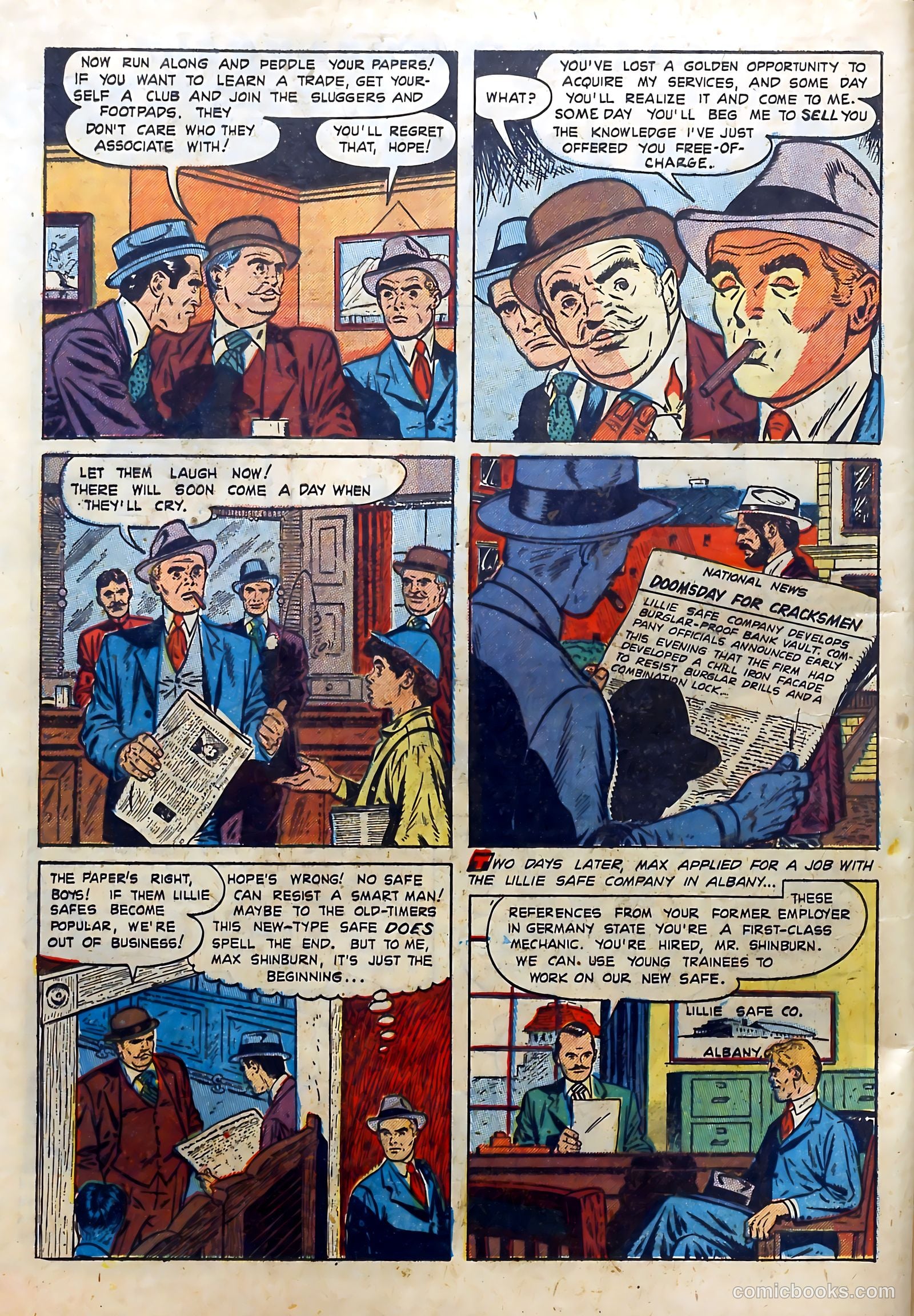 Real Clue Crime Stories #3 (1950) — page 4 of 52