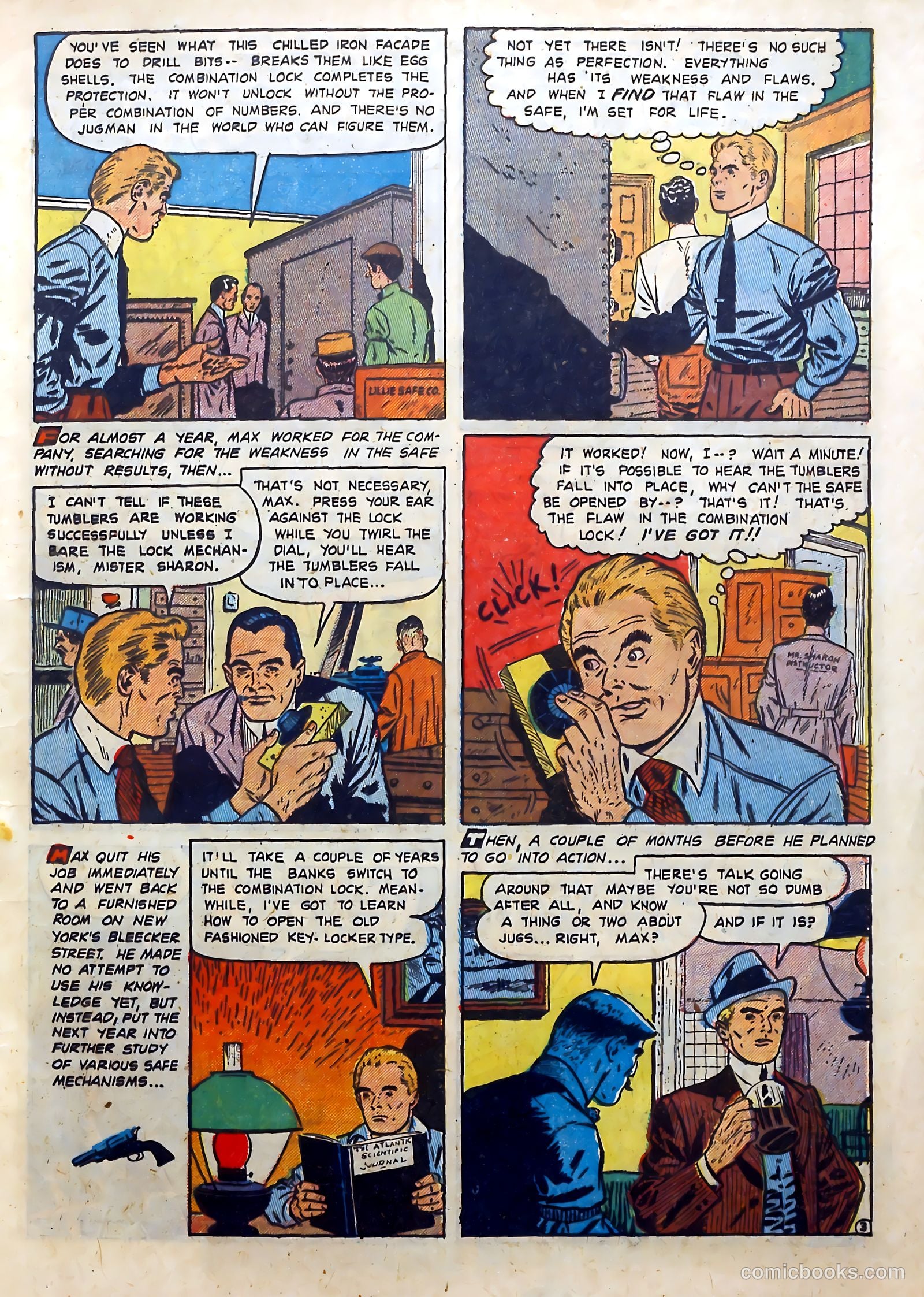 Real Clue Crime Stories #3 (1950) — page 5 of 52