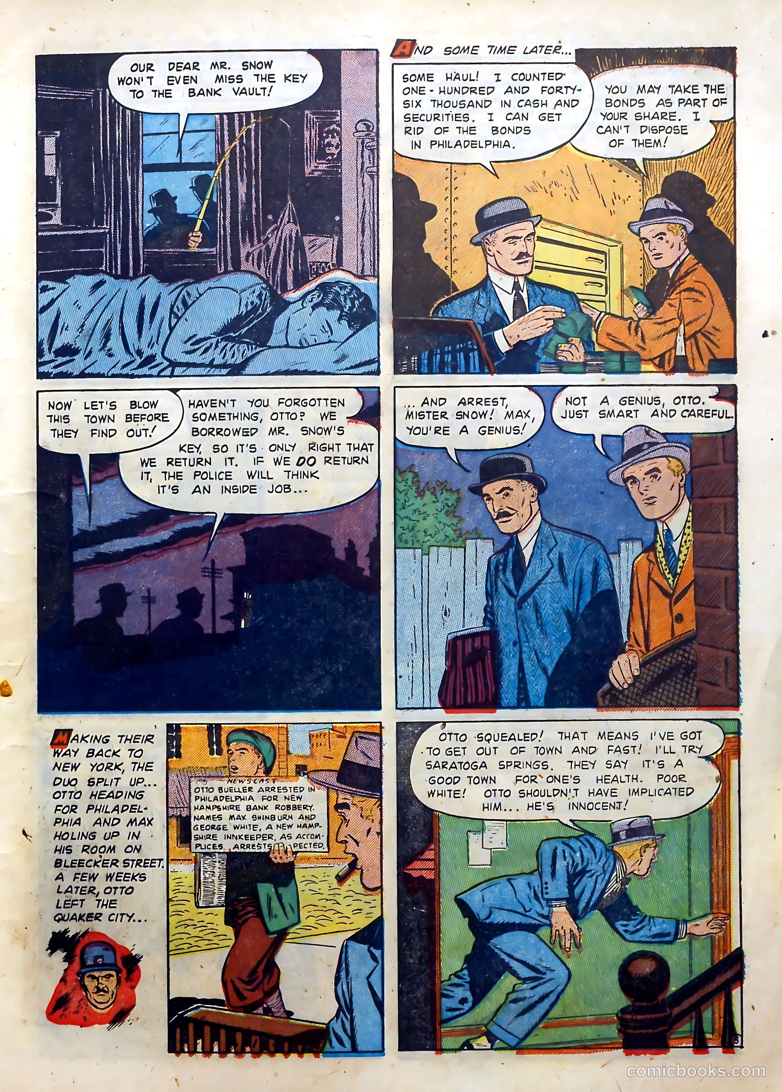 Real Clue Crime Stories #3 (1950) — page 7 of 52