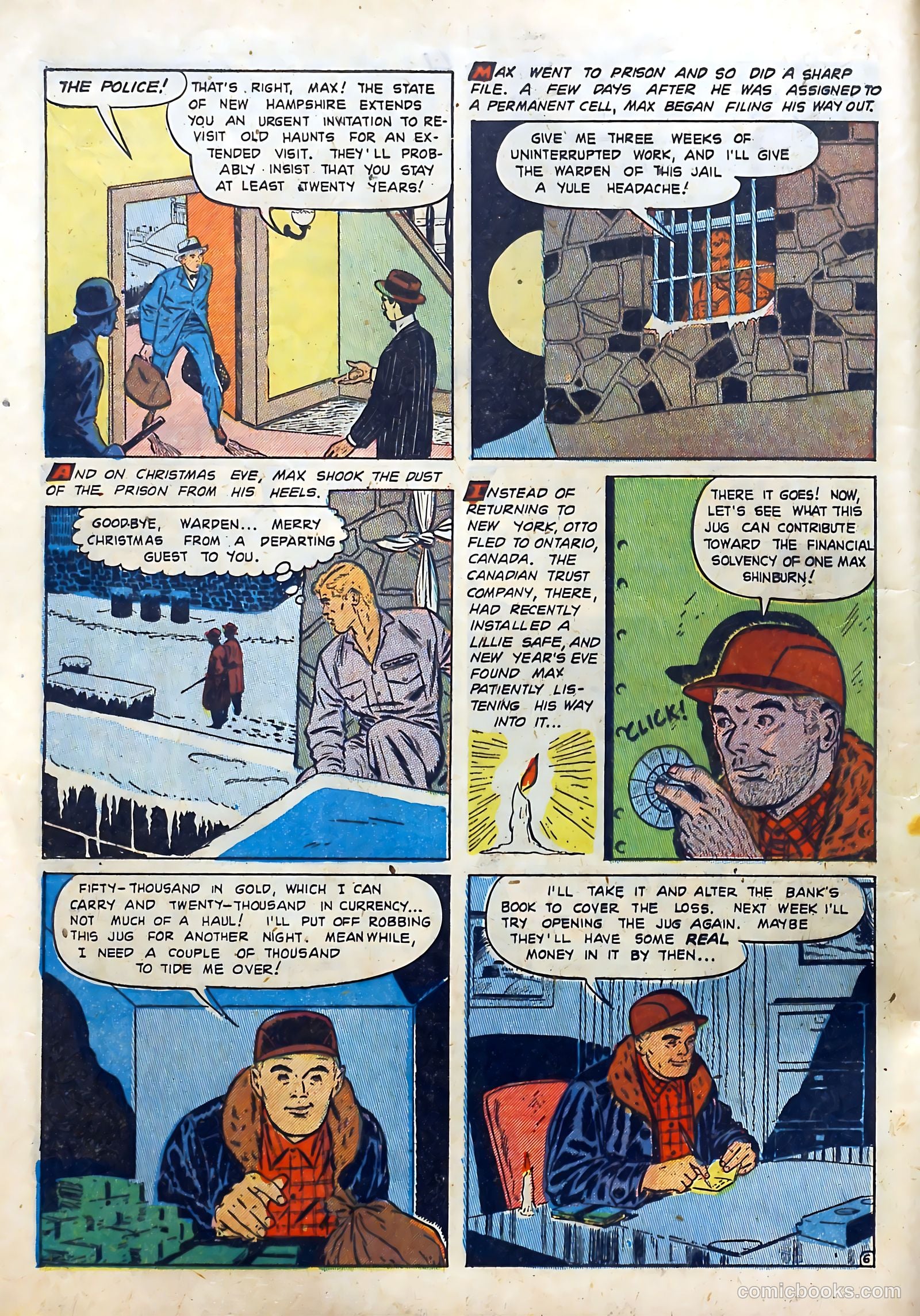 Real Clue Crime Stories #3 (1950) — page 8 of 52