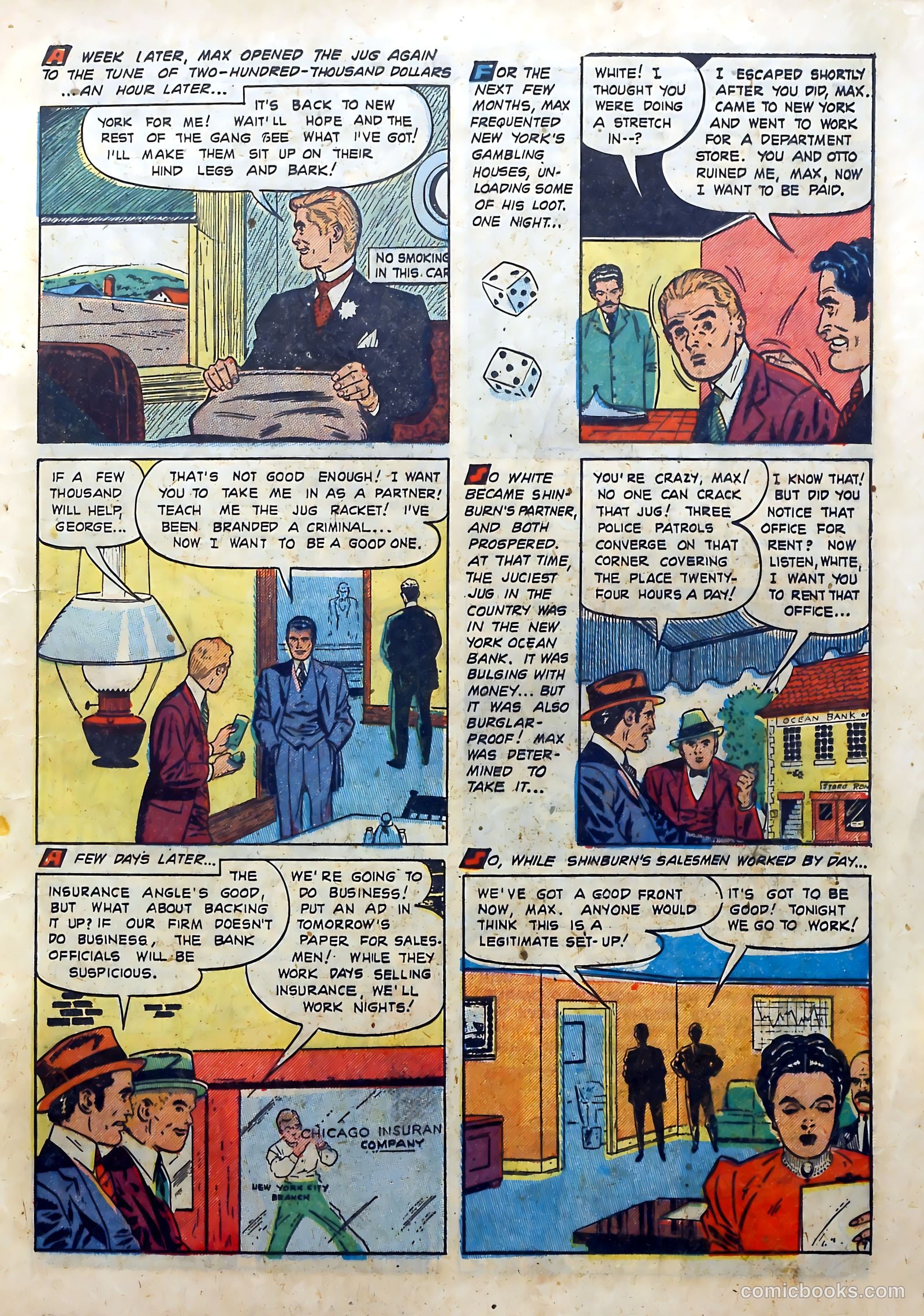 Real Clue Crime Stories #3 (1950) — page 9 of 52