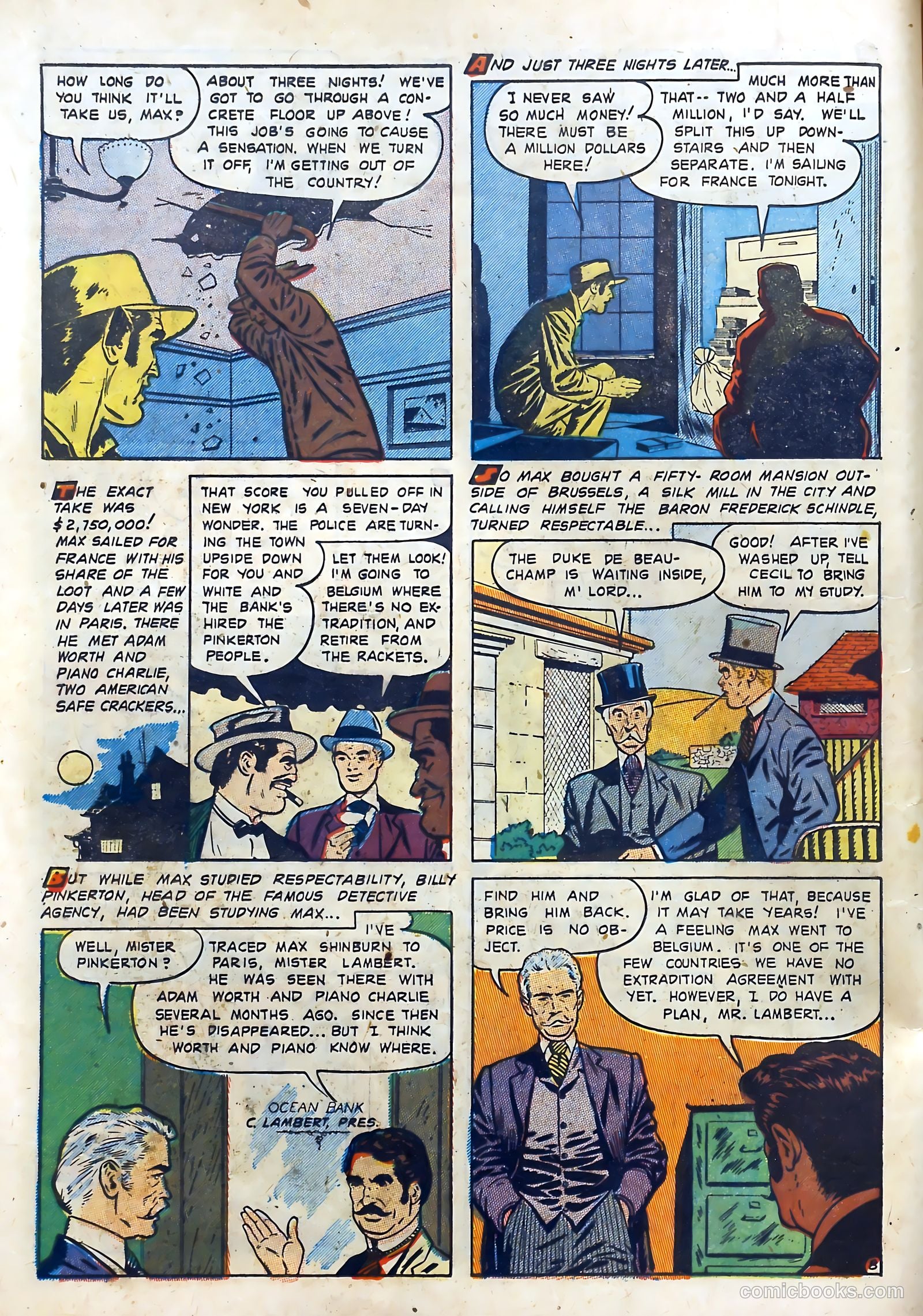 Real Clue Crime Stories #3 (1950) — page 10 of 52