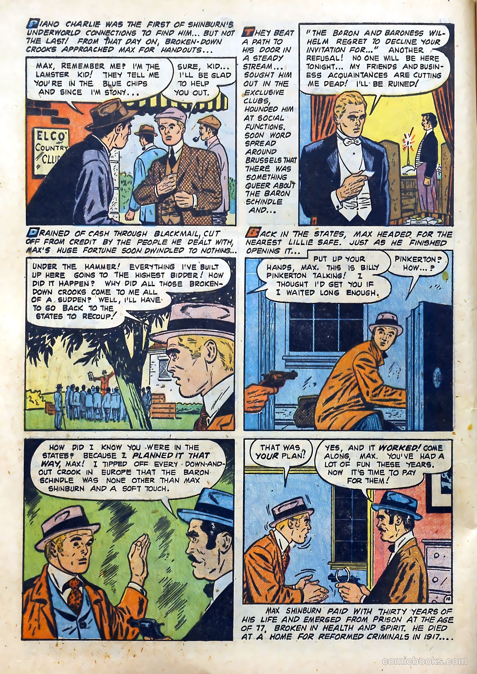 Real Clue Crime Stories #3 (1950) — page 12 of 52