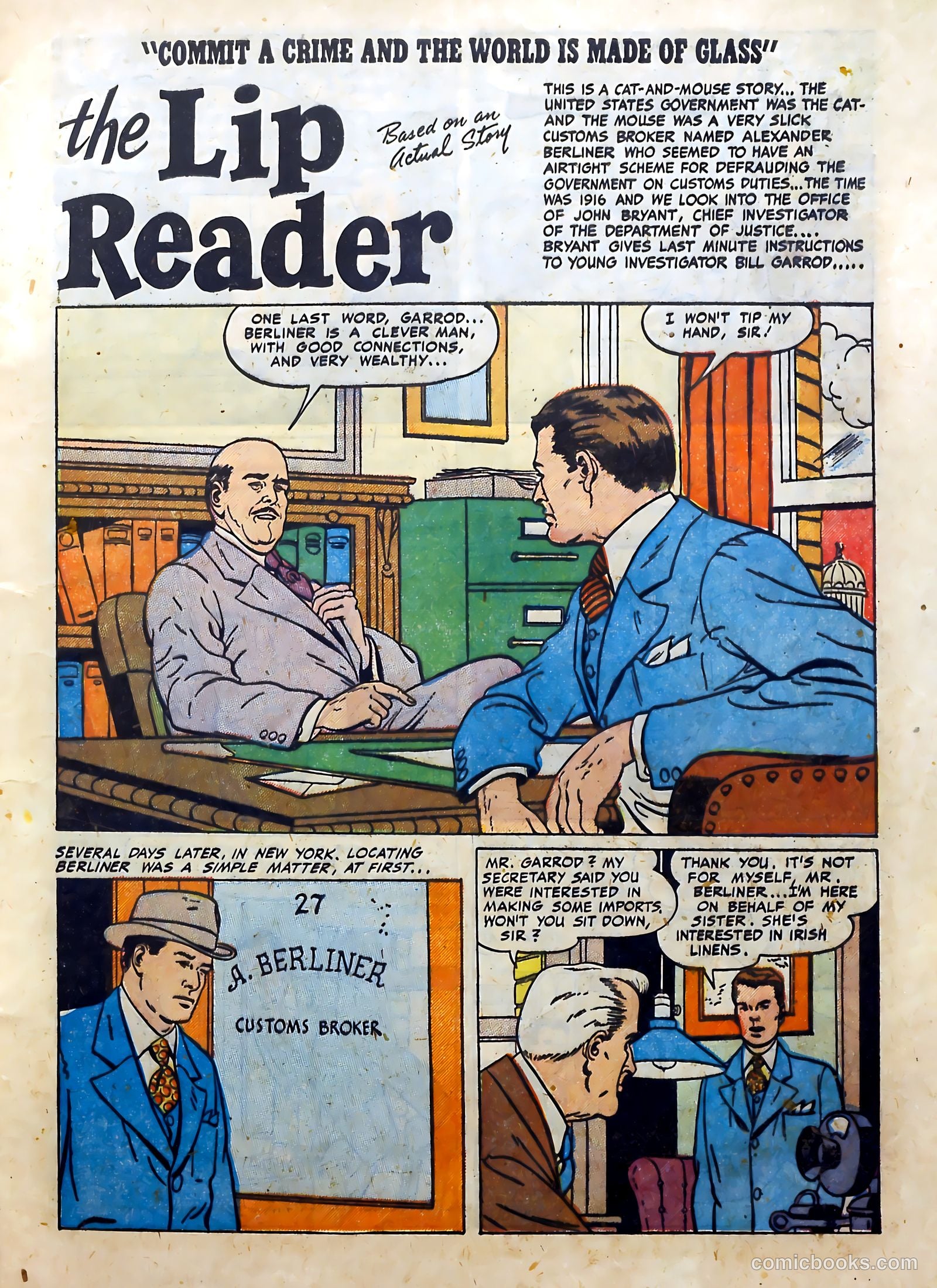 Real Clue Crime Stories #3 (1950) — page 13 of 52
